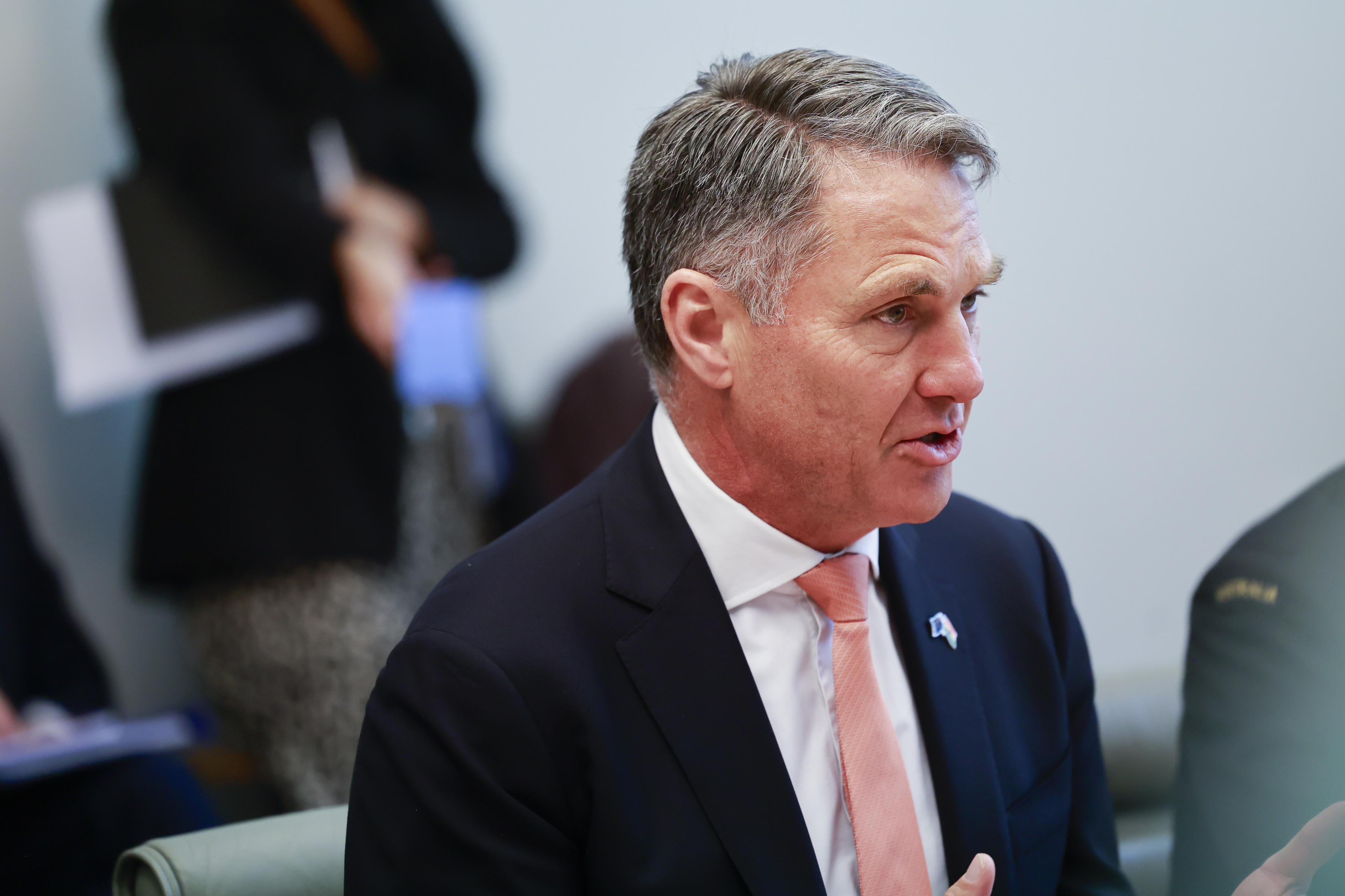 Deputy Prime Minister and Minister for Defence Richard Marles, October 09, 2025.