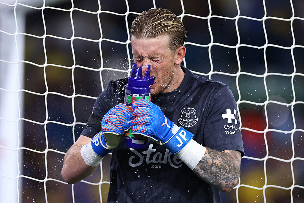 Jordan Pickford of Everton.