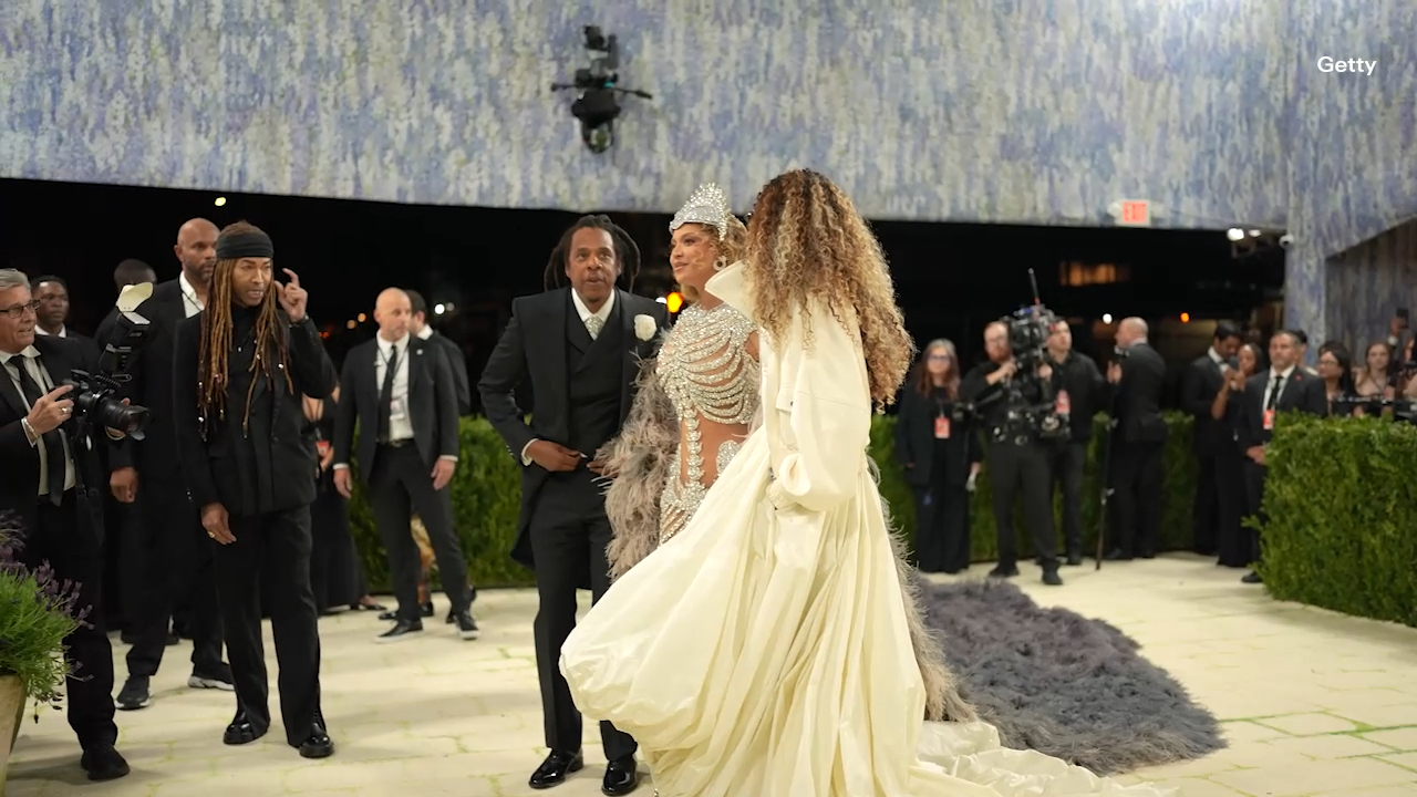 Blue Ivy ignores requests to take sunglasses off on the Met Gala red carpet Jay Z Beyonce 2026