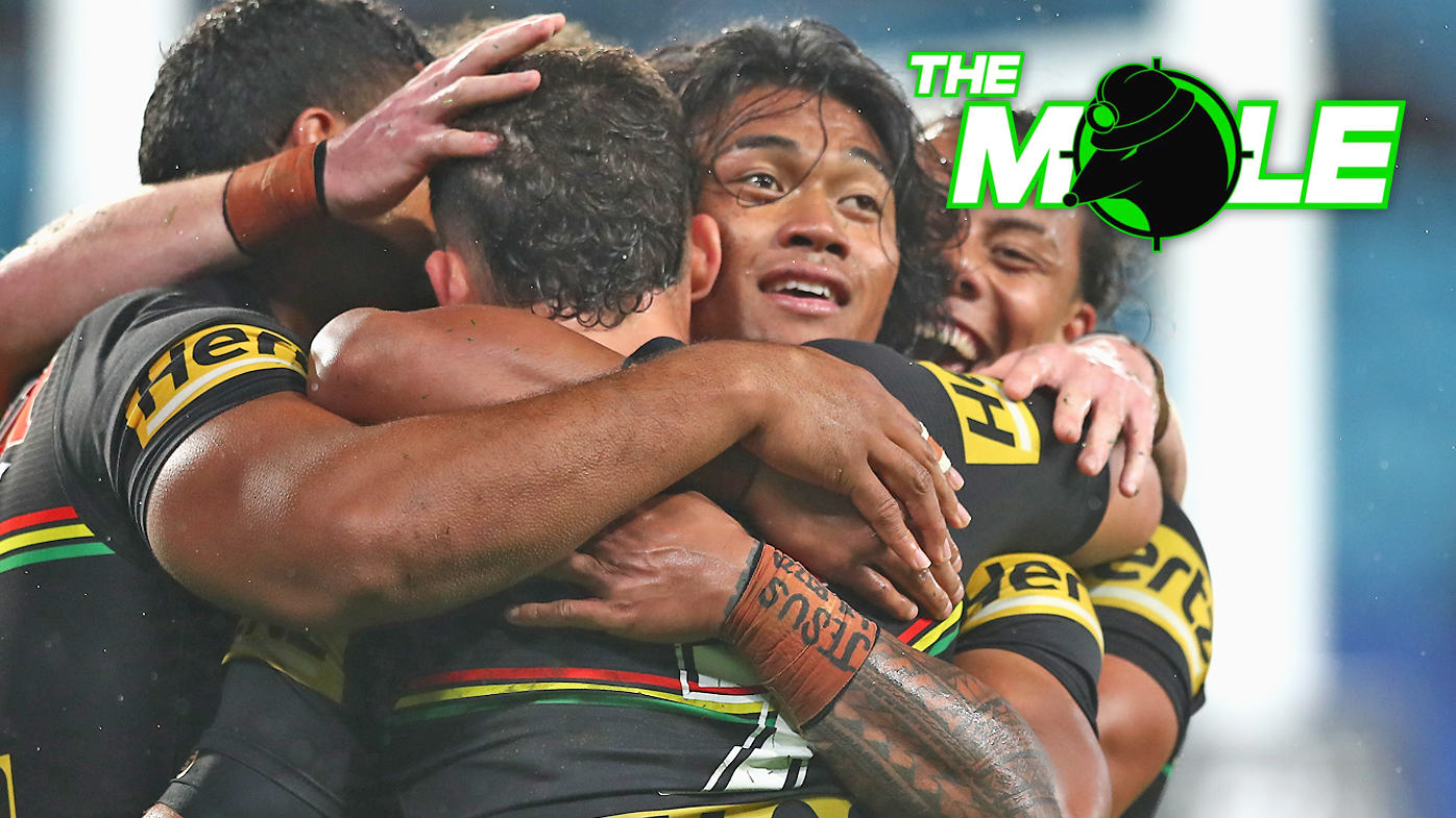 Brian To'o celebrates a try