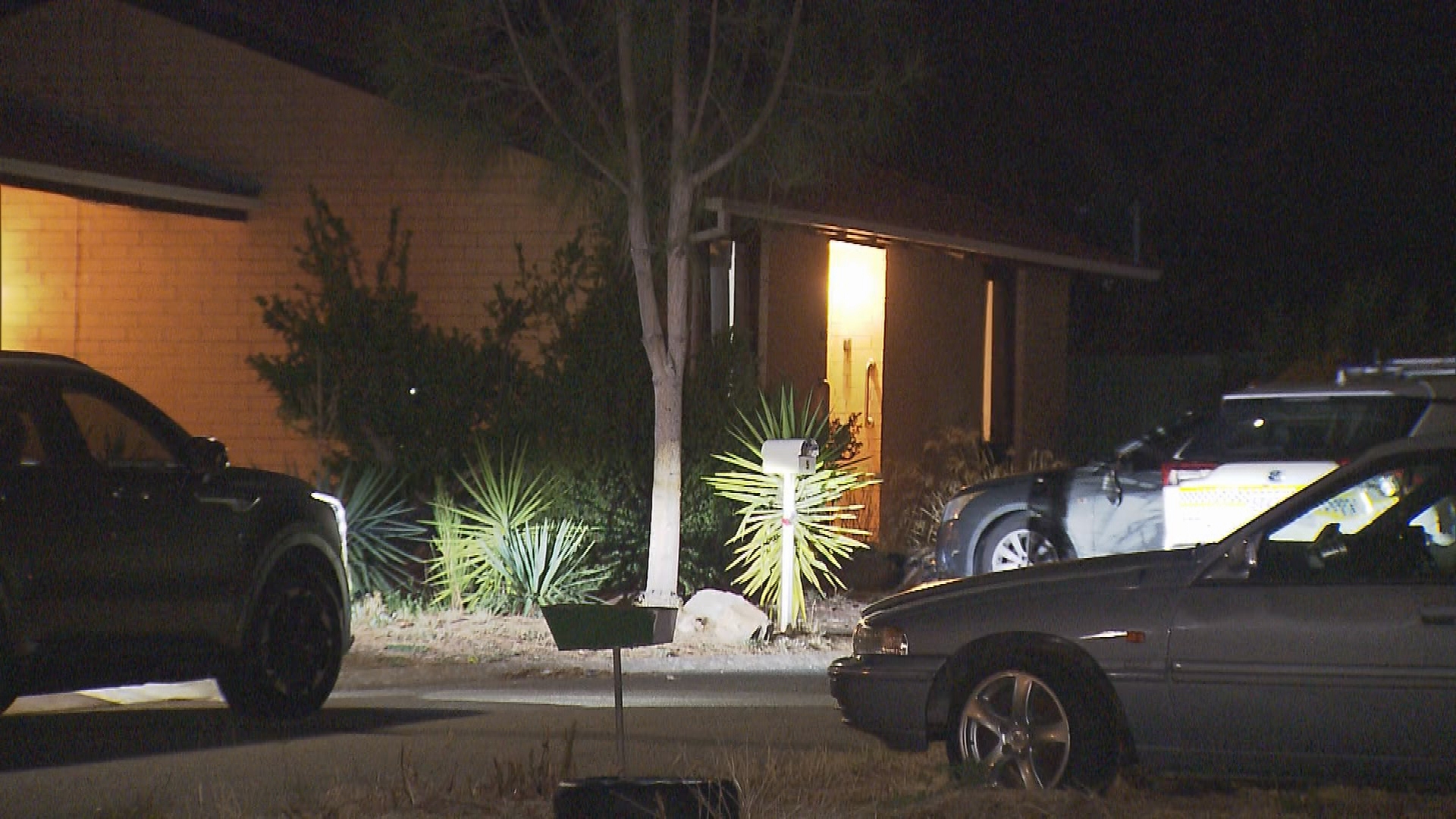 Police were called to a home on Bronte Crescent in Elizabeth East at 6.40pm ﻿yesterday after reports of a woman being stabbed. 