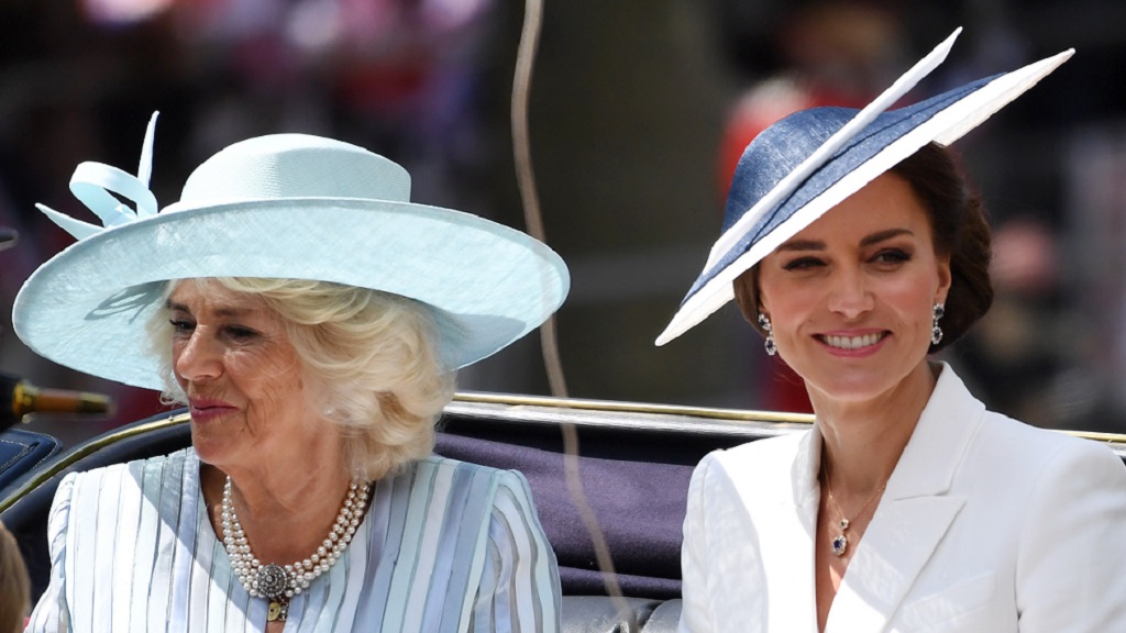 Kate Middleton trooping the colour