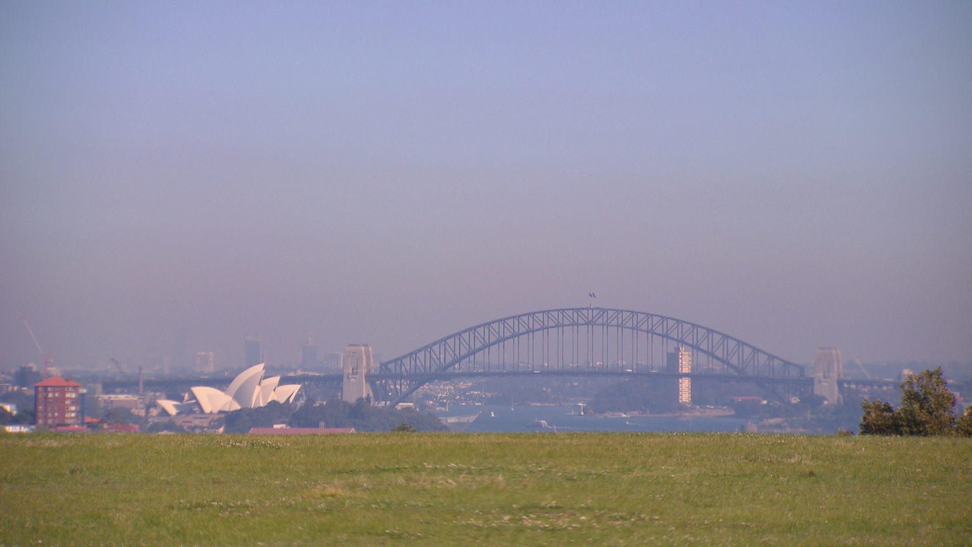 Smoke haze over Sydney amid hazard reduction burns
