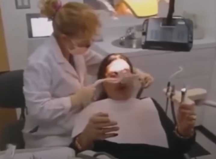 Ozzy at the dentist