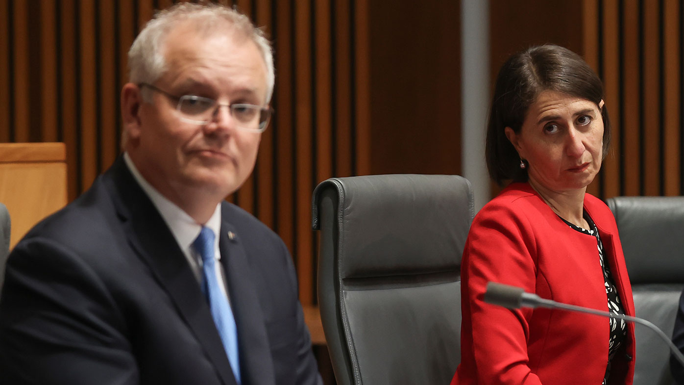 Scott Morrison has previously been a vocal supporter of Gladys Berejiklian.