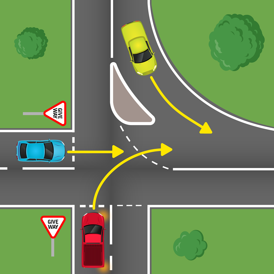 Who has right of way? Road rule about slip lane confuses motorists