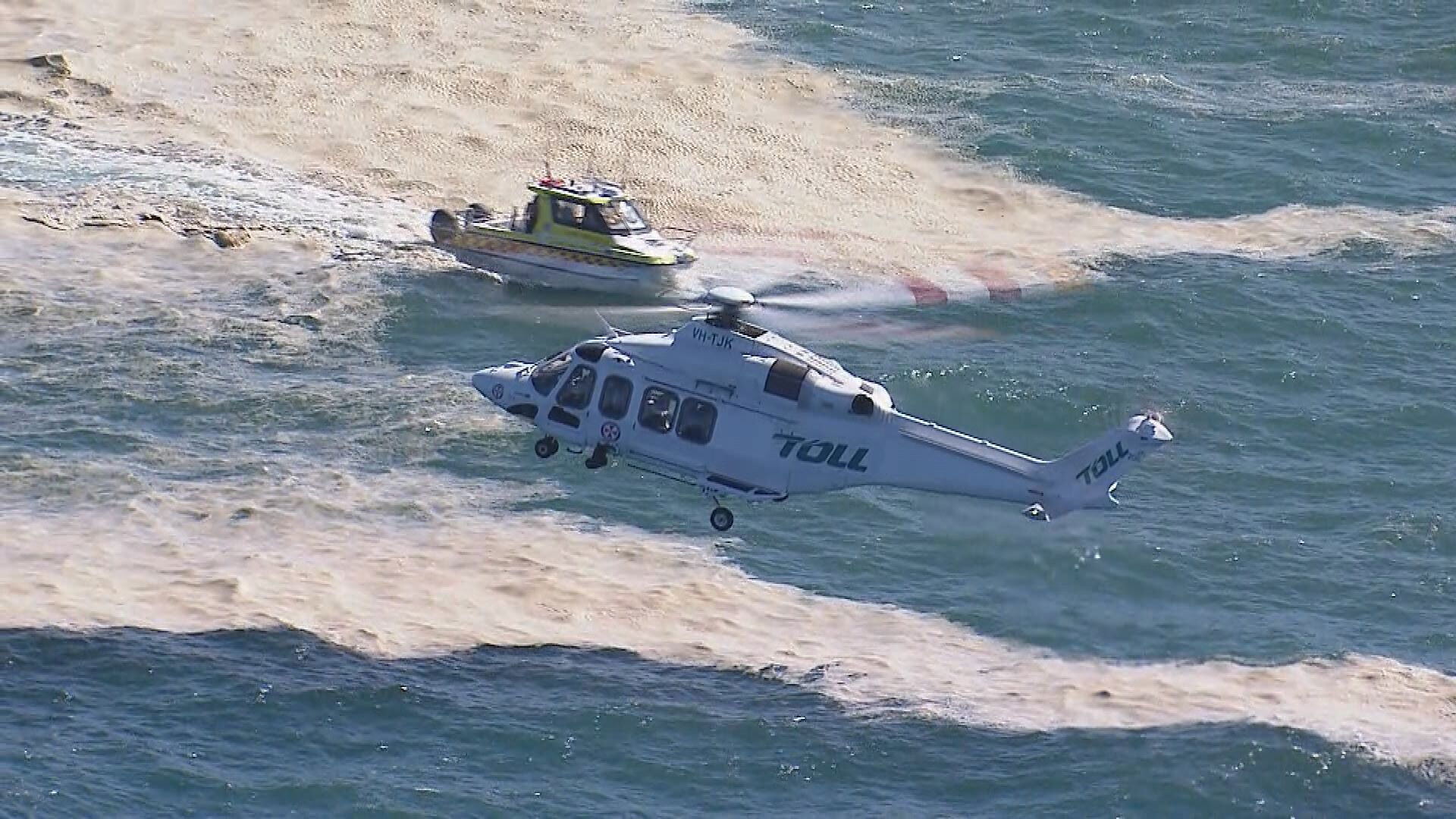 Emergency services were called to Little Bay Beach at 1.10pm today.