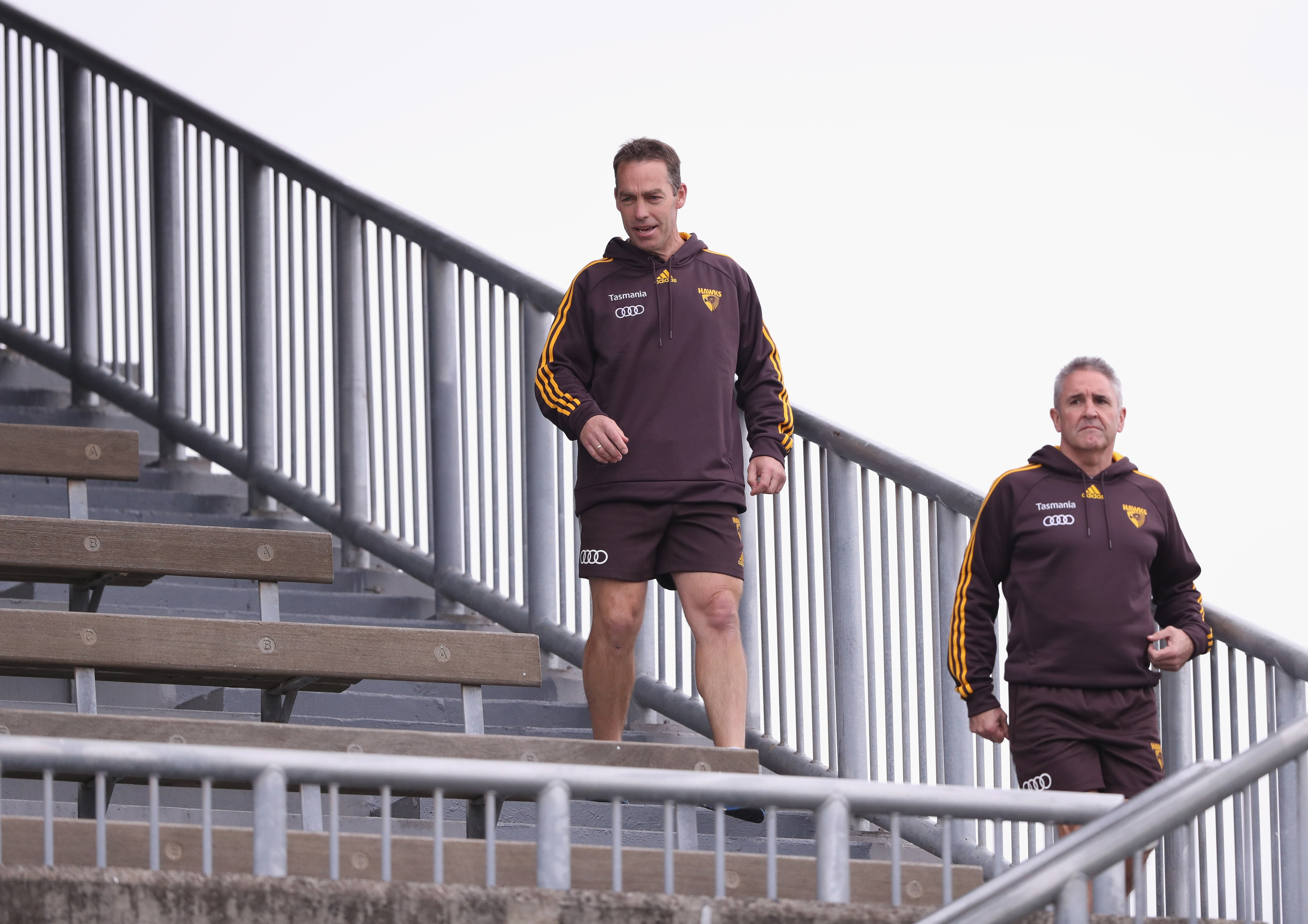 Fagan was an assistant coach at Hawthorn under Alastair Clarkson.