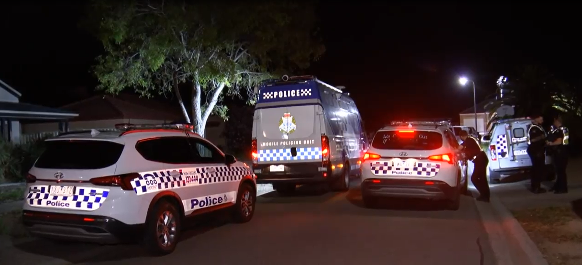 Two people are in custody after an 18-year-old recent high school graduate was killed in an alleged violent brawl in Melbourne's north-west last night.