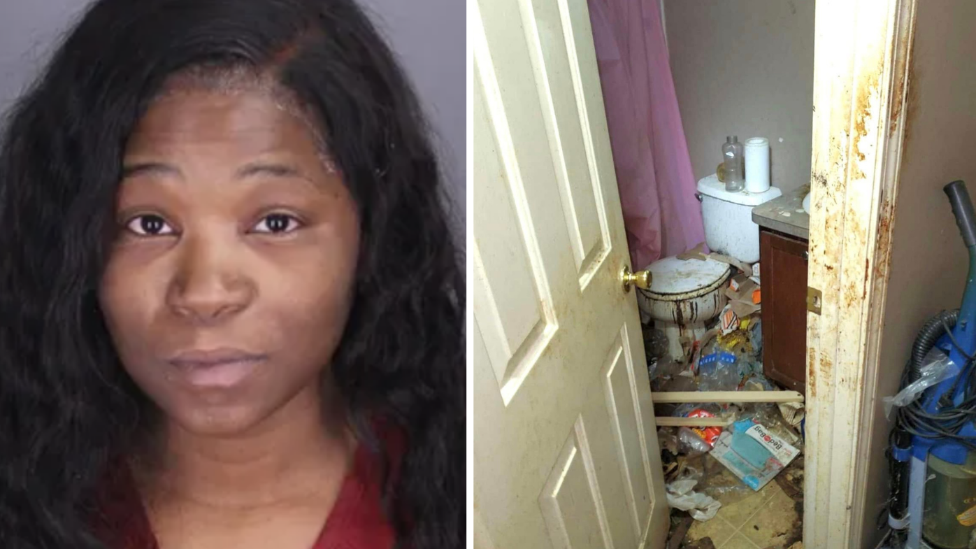 Mum allegedly left kids in 'revolting' squalor for years
