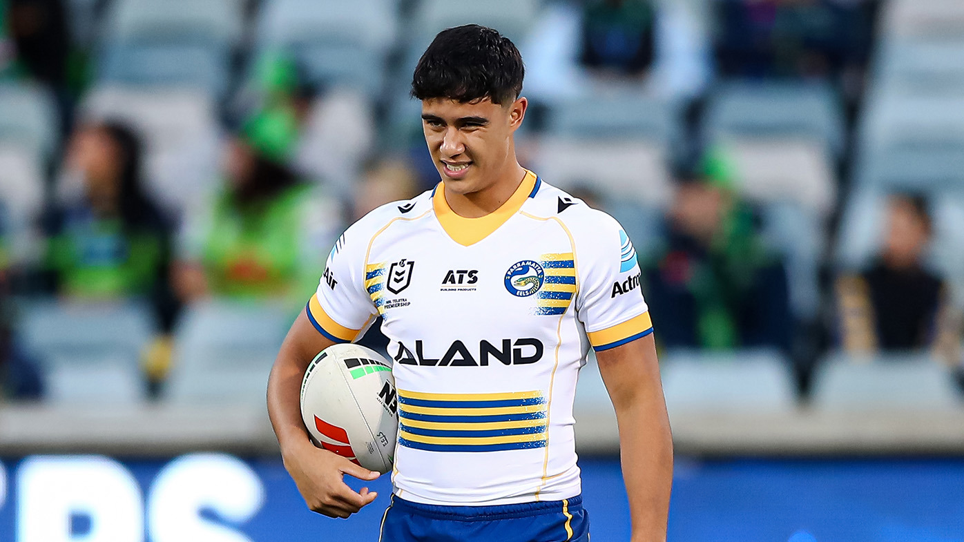 Parramatta Eels player Blaize Talagi.