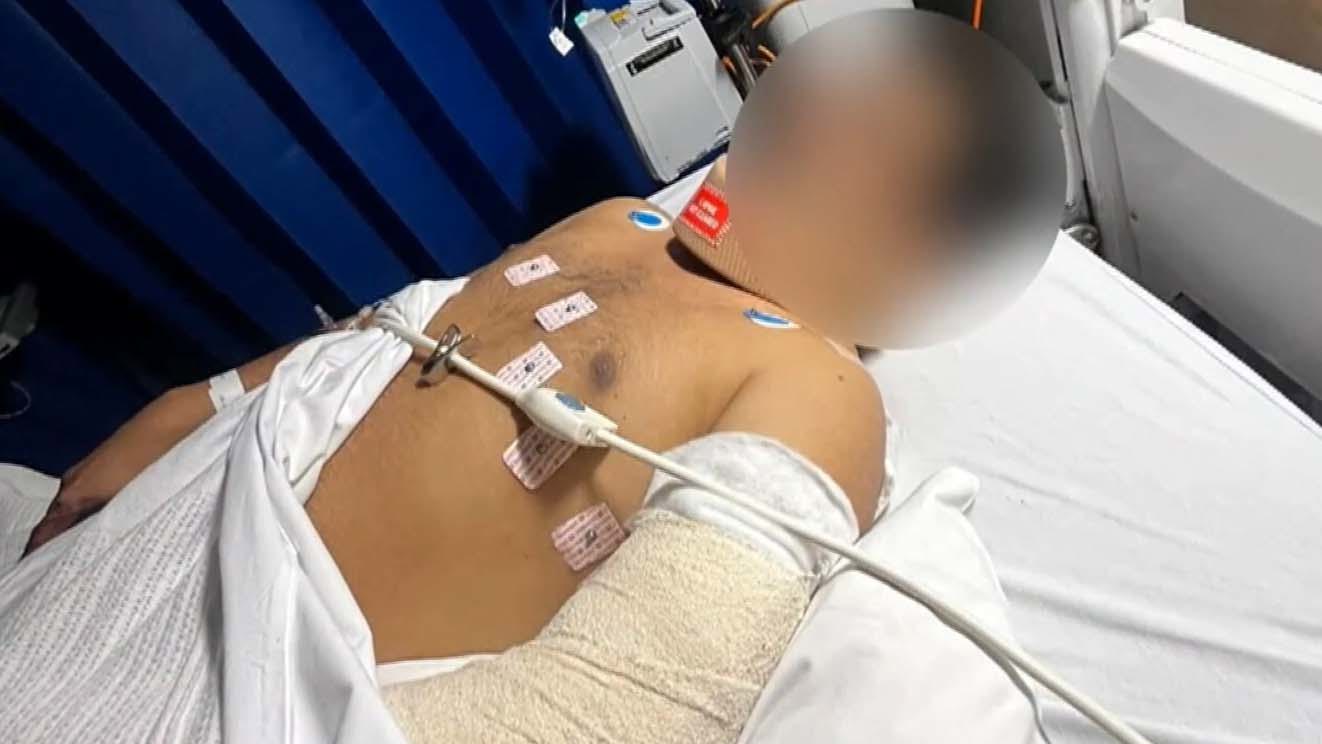 A man who almost lost his hand during a violent attack outside a Melbourne shopping centre says his life will never be the same again.Saurabh Anand has been discharged from hospital but may never be able to use his hand properly again.