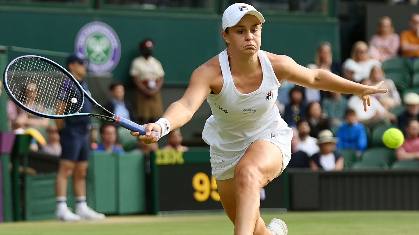 Wimbledon 2021 results Ash Barty beats Katerina Siniakova in round three, equals best result at All England Club