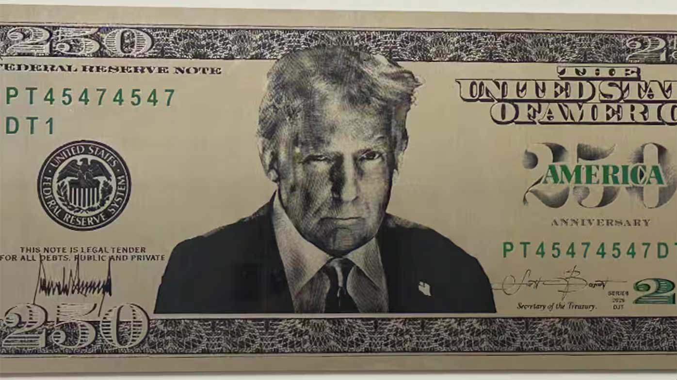 US government pushes to put Donald Trump's face on new $250 bill