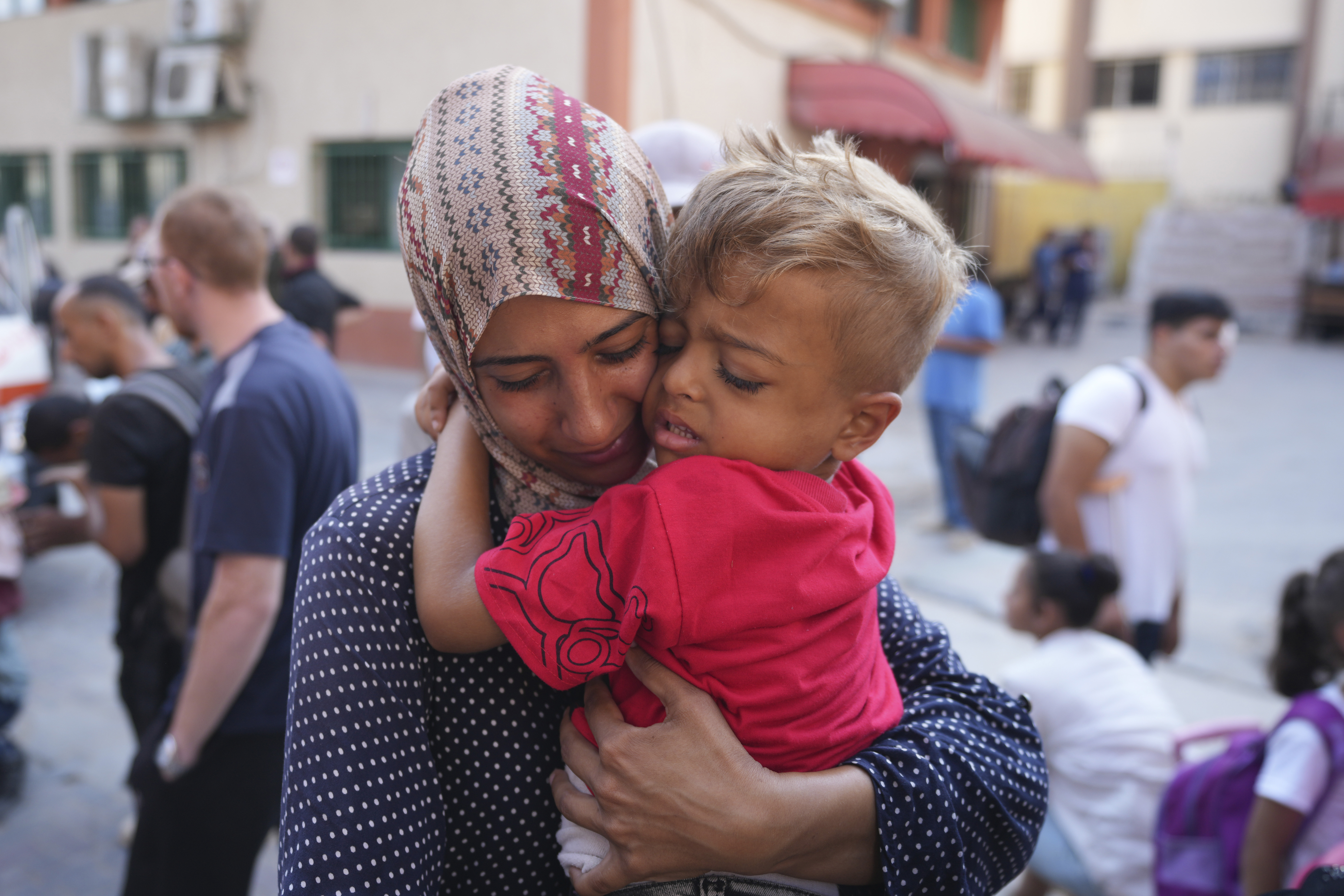 Sick children evacuated from Gaza