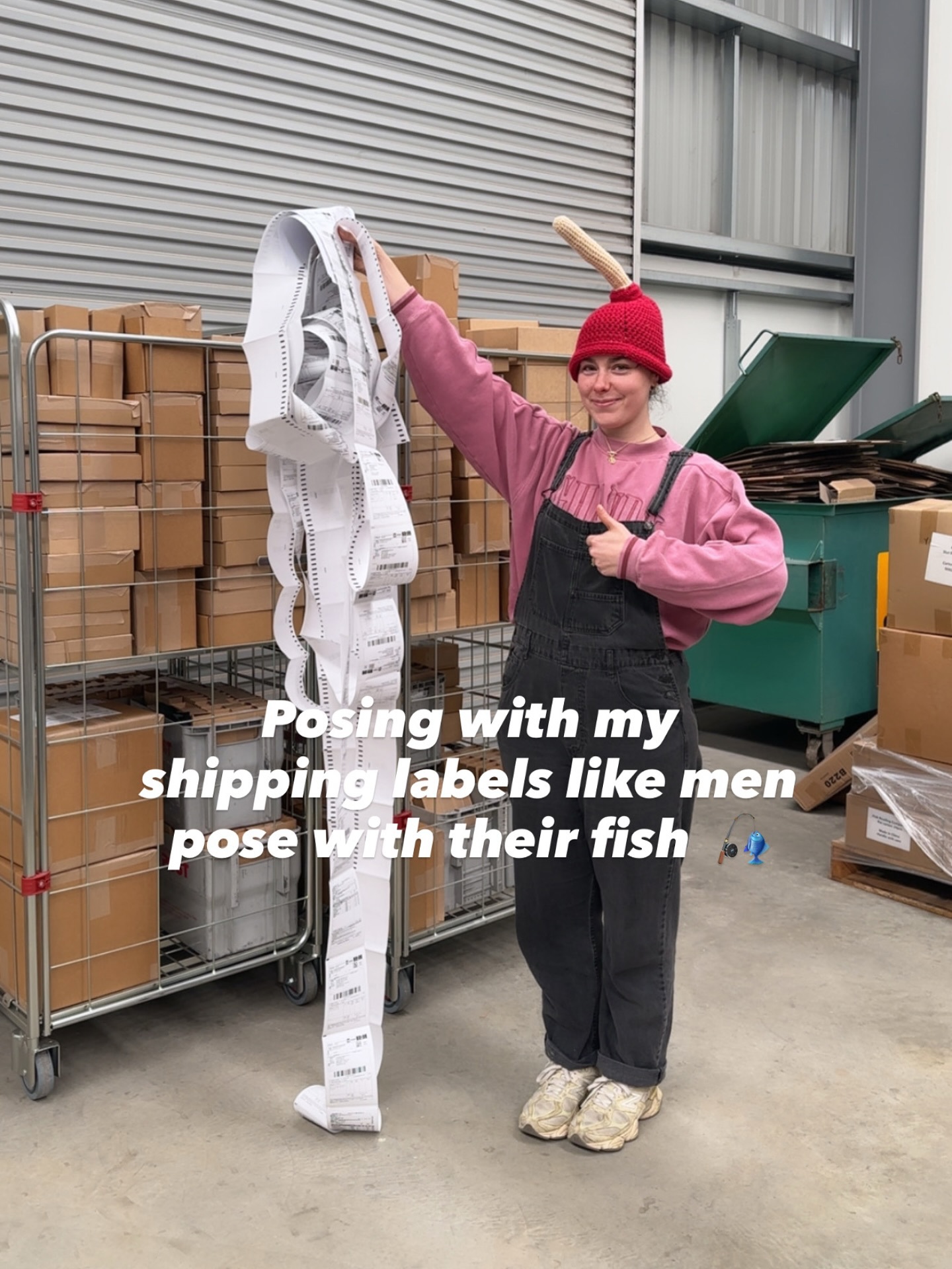 Sydonie Baldissera raced to pack and ship all her US orders by Monday.