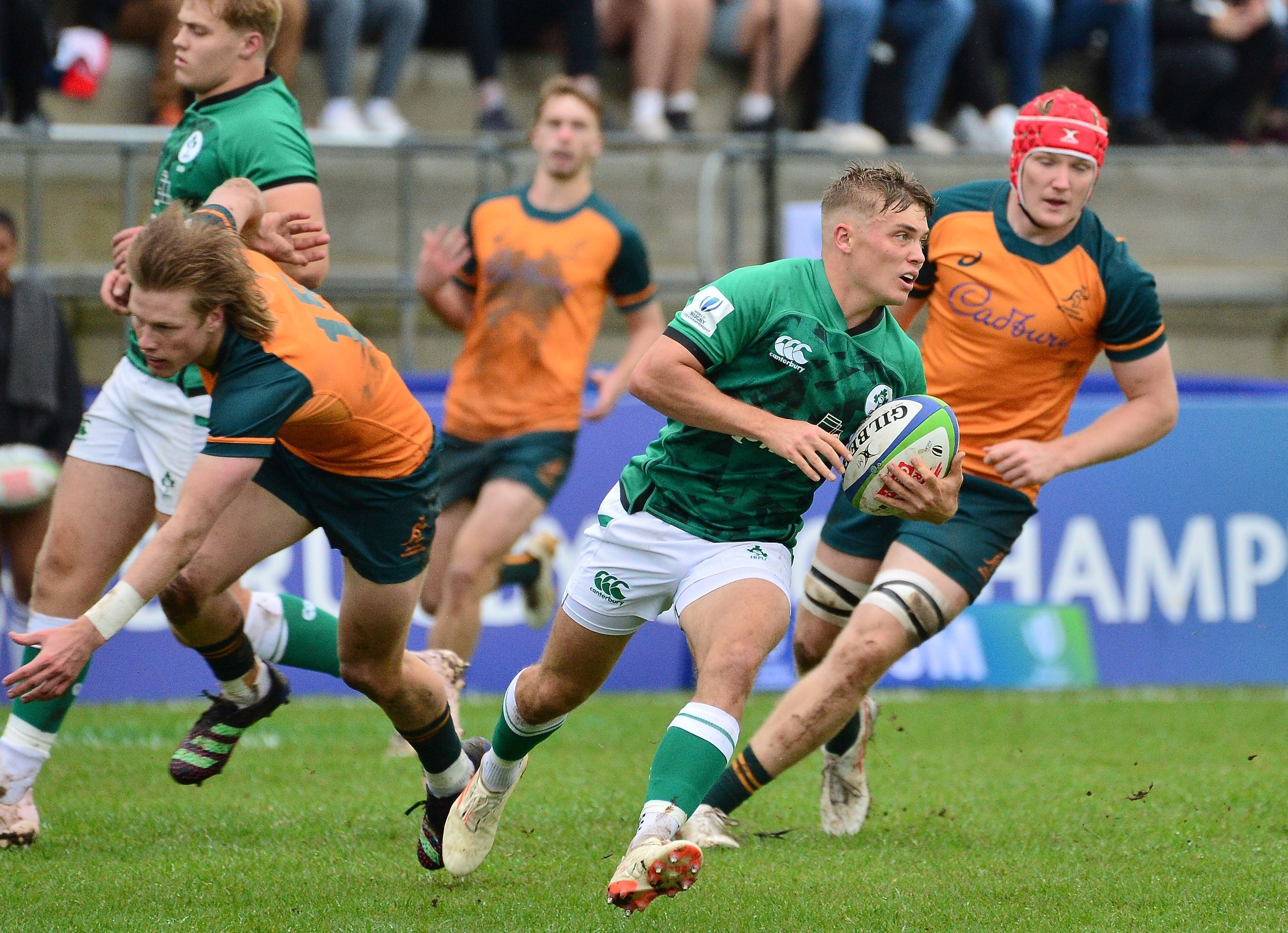 World Rugby under-20 championship Australia Junior Wallabies vs Ireland score, result, report