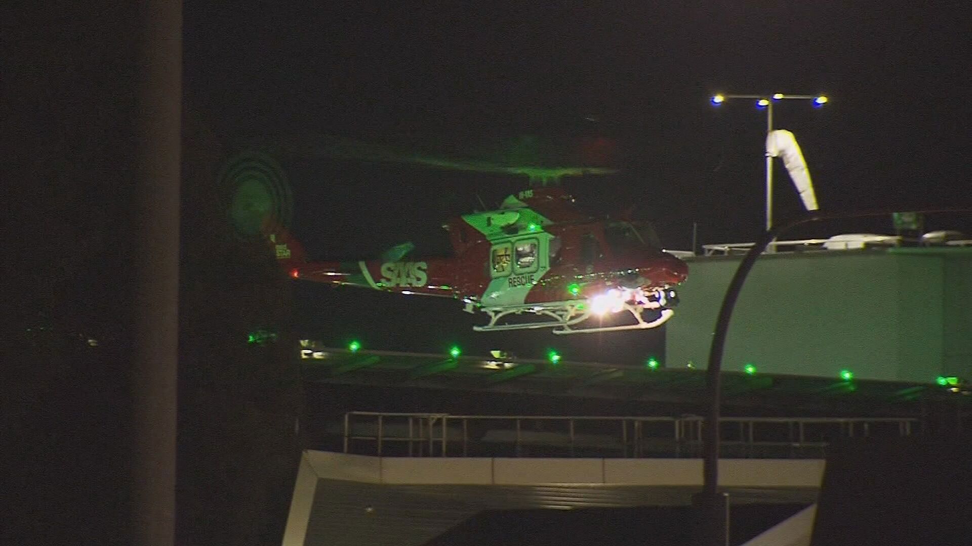 A young football player is fighting for life after an on-field collision during a game in South Australia.