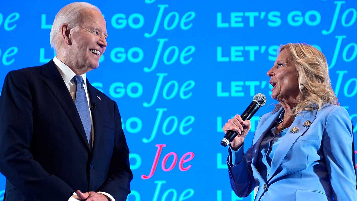 Jill Biden was publicly supportive of her husband immediately after the debate.