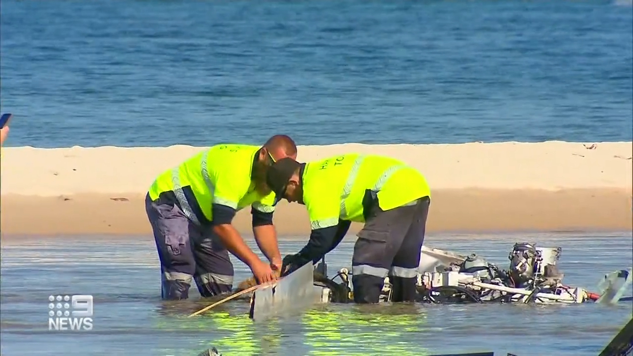 Final pieces of Gold Coast helicopter crash wreckage retrieved as investigators piece together tragedy