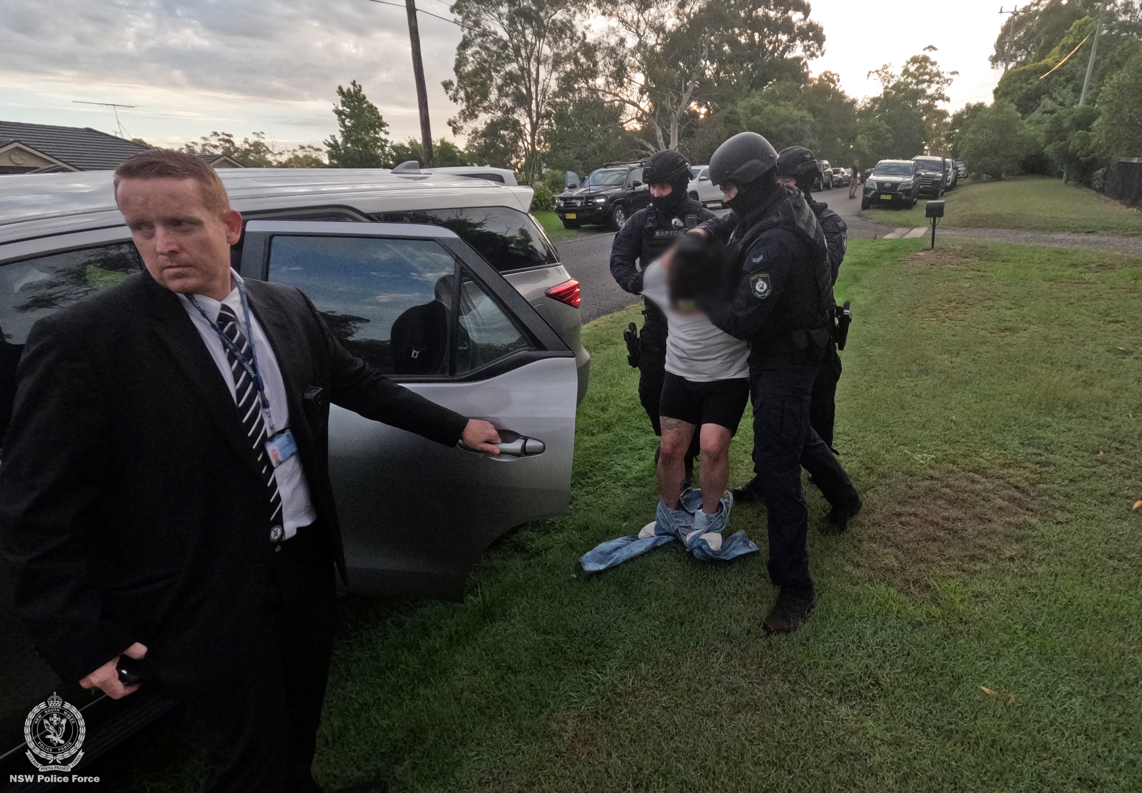 Gerard Andrews, 29, was arrested over his role in the alleged murder and kidnapping of Chris Baghsarian.