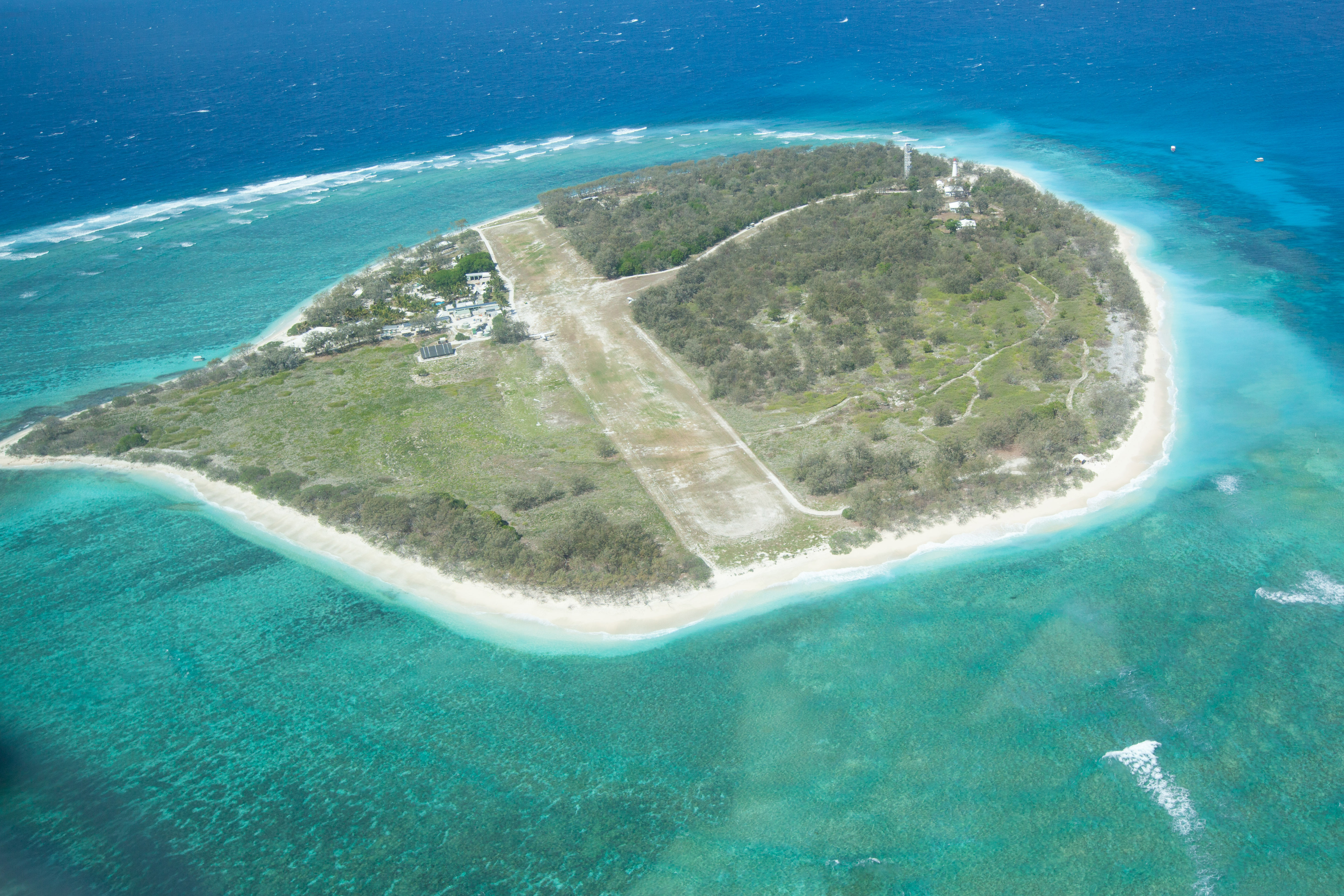 Lady Elliot Island on the Great Barrier Reef. 