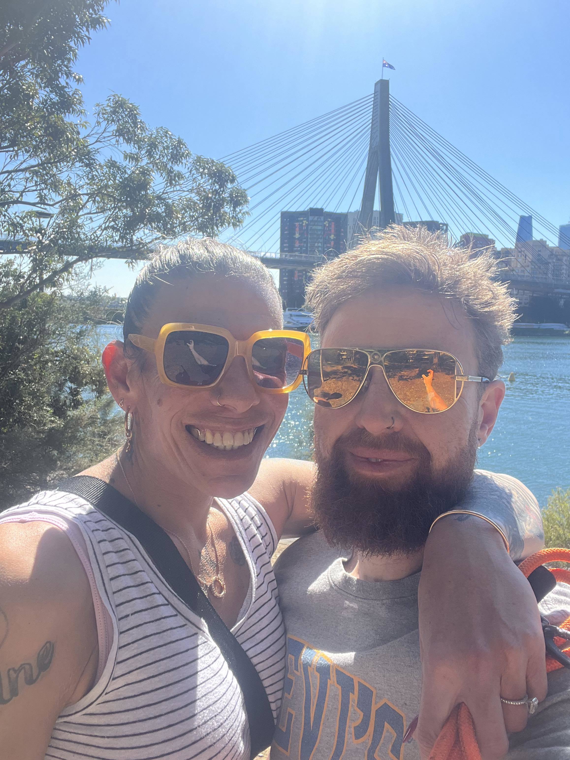 Brad Power and his partner have moved out of their rat-infested home but are being forced to pay rent.