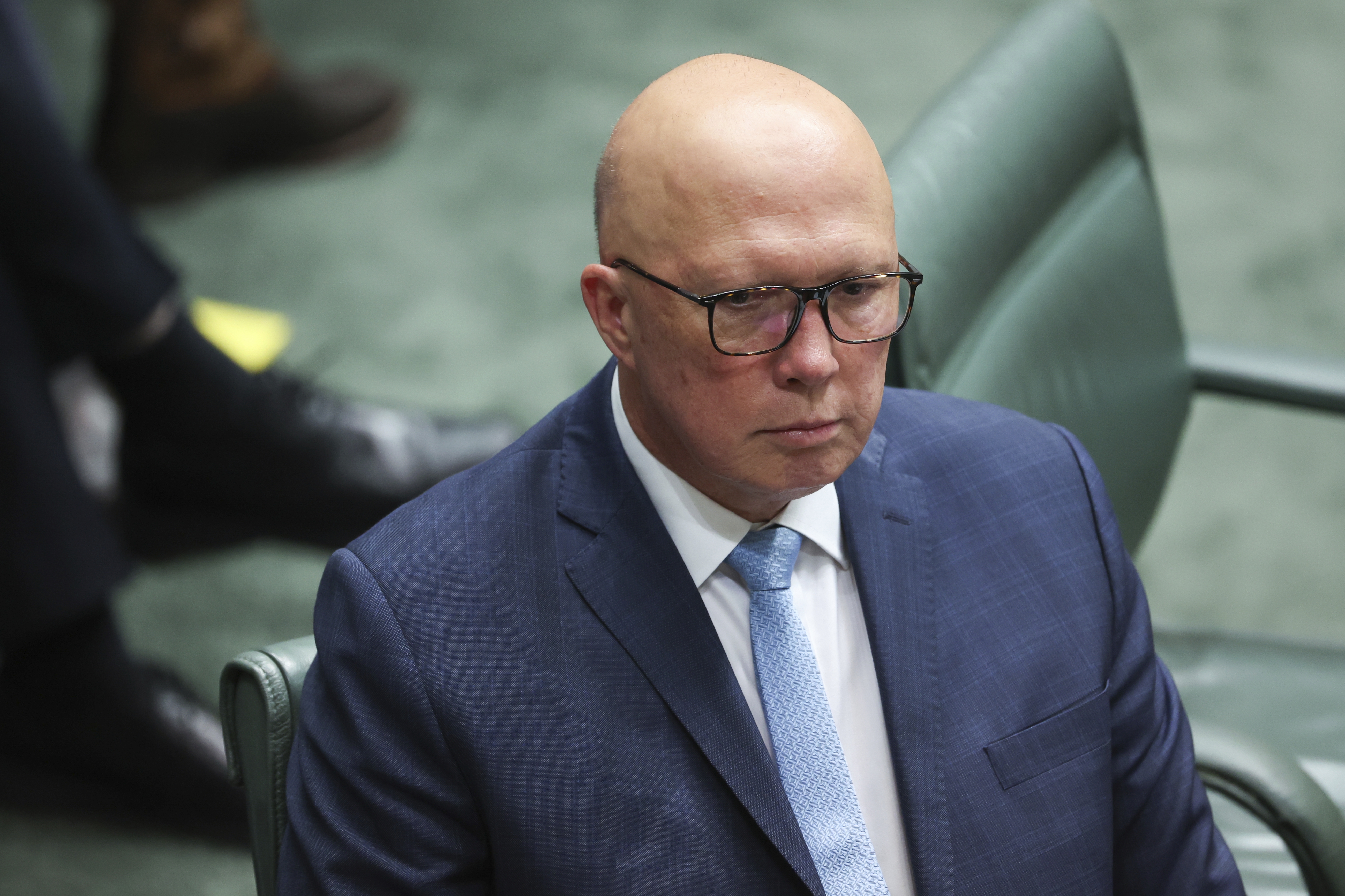 Opposition Leader Peter Dutton during Question Time