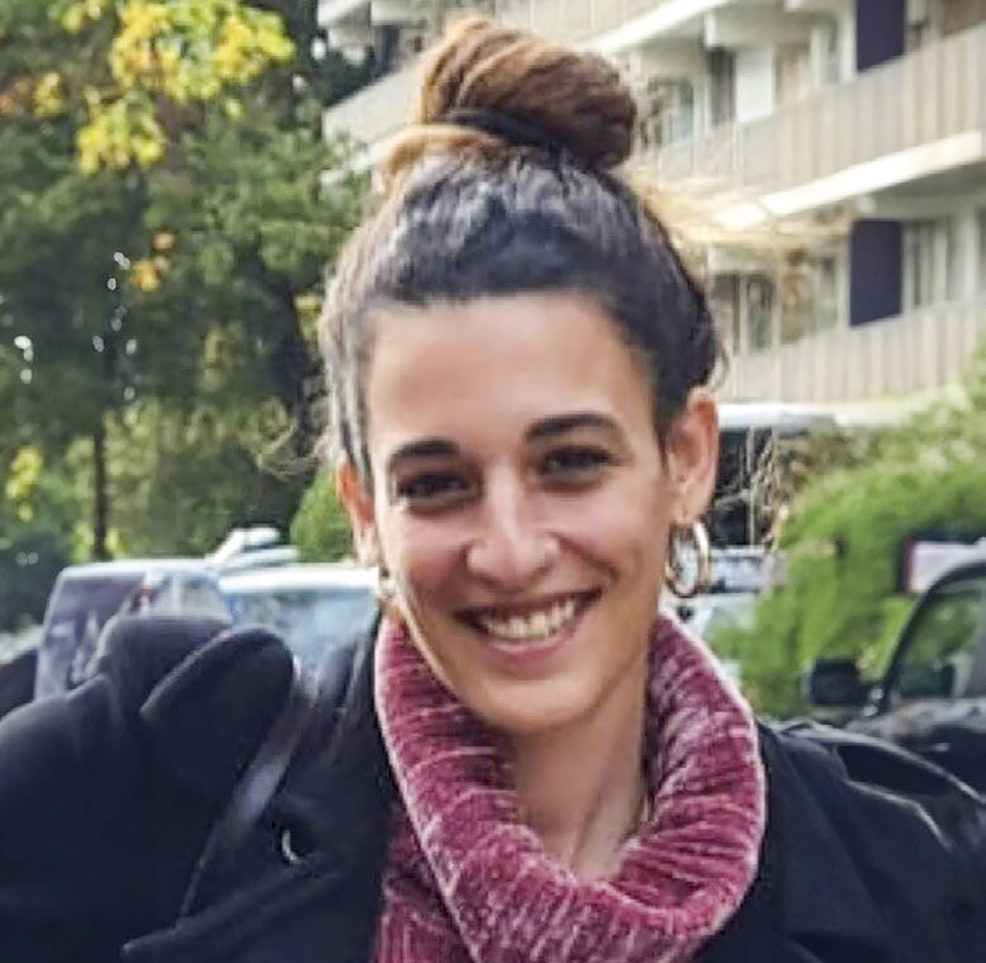 This undated photo provided by Hostages families forum shows Arbel Yehoud, who is being held by Hamas.  (Hostages families forum via AP)
