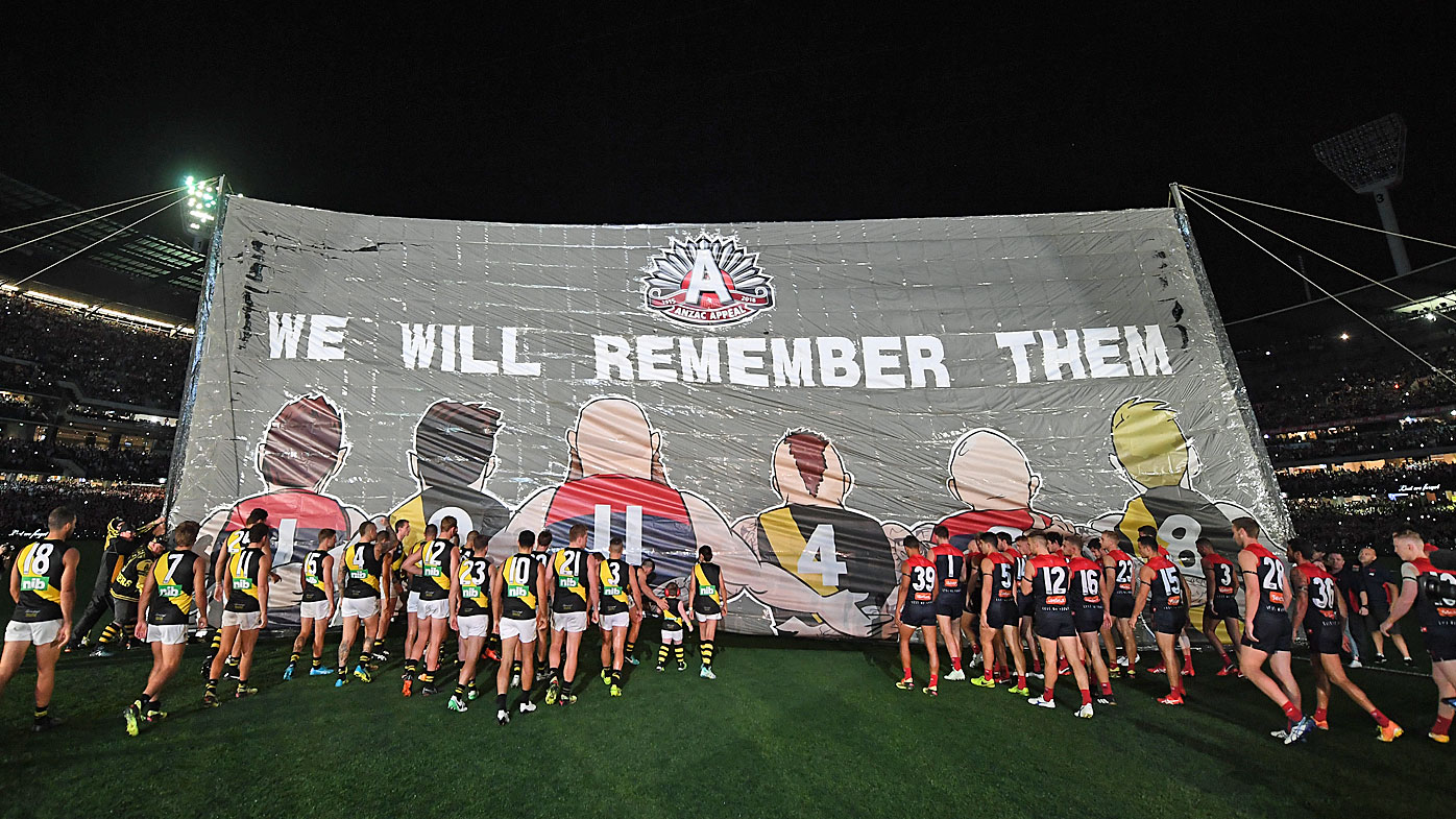 ANZAC Day AFL controversy over Birds of Tokyo pregame entertainment