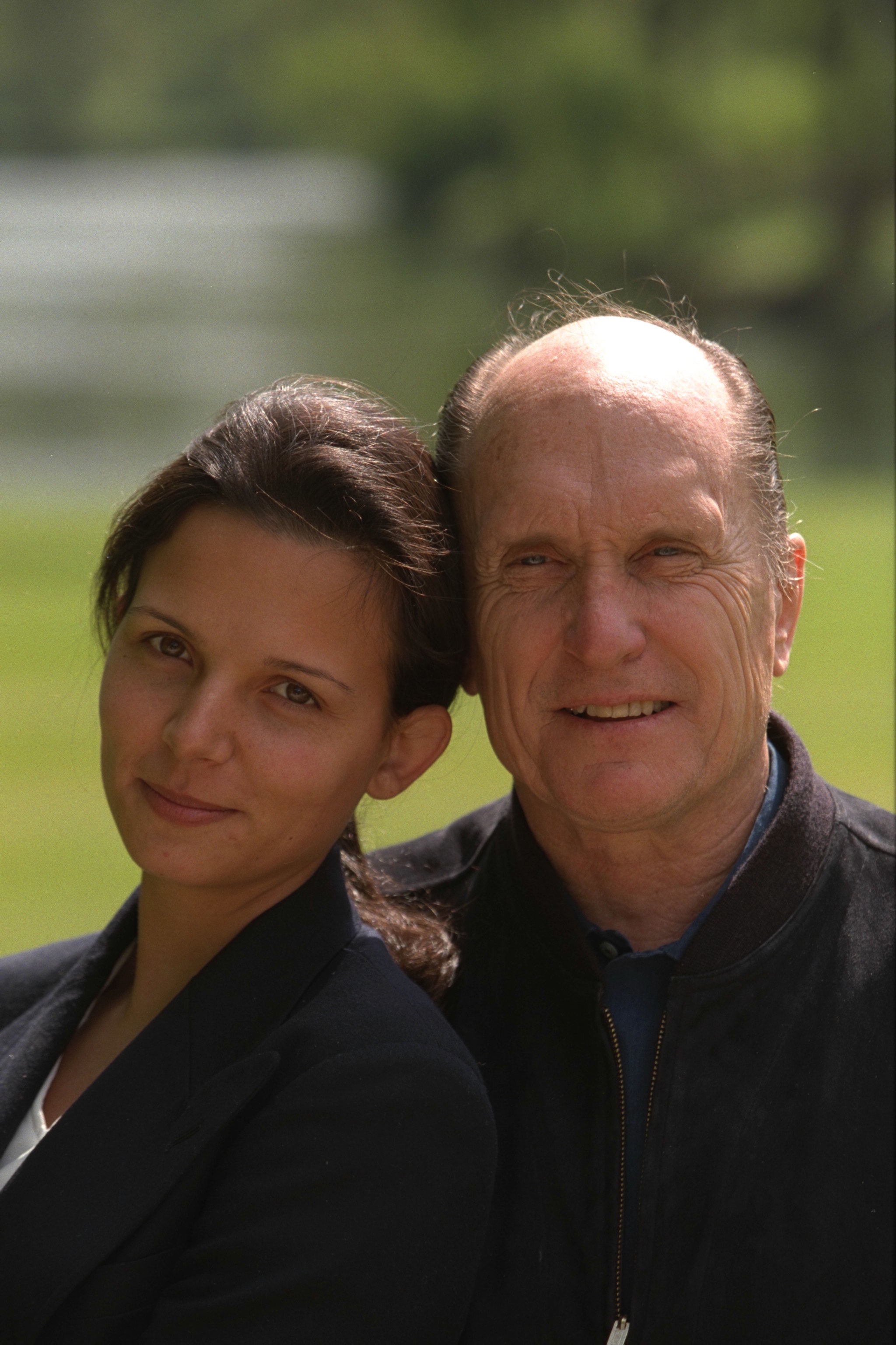 Robert Duvall and then girlfriend Luciana Pedraza in 1997.