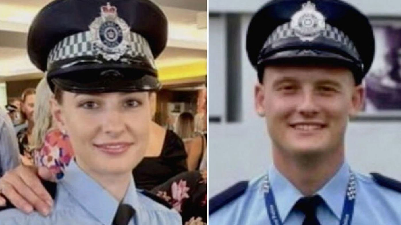 Constables Matthew Arnold, 26, and Rachel McCrow, 29, were among six people shot dead at a remote property west of Brisbane, on December 12, 2022.