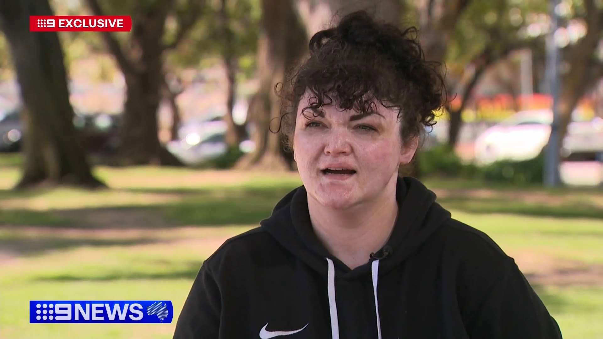 Kirsten's husband set her on fire. Now she's speaking out