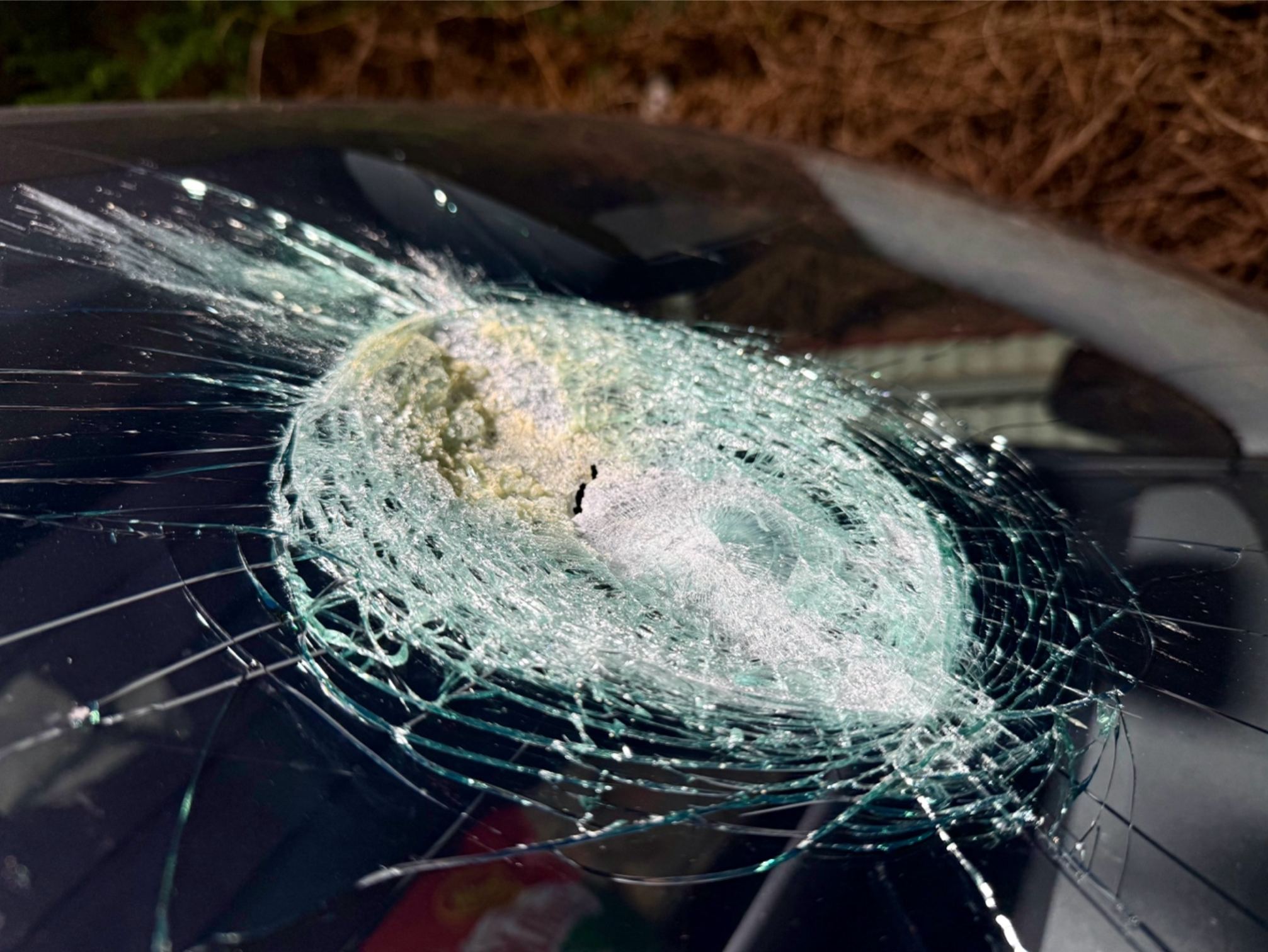 A﻿ man was struck by a potential meteorite while driving on a remote highway in South Australia, in what experts say could be a billion-to-one near miss. 