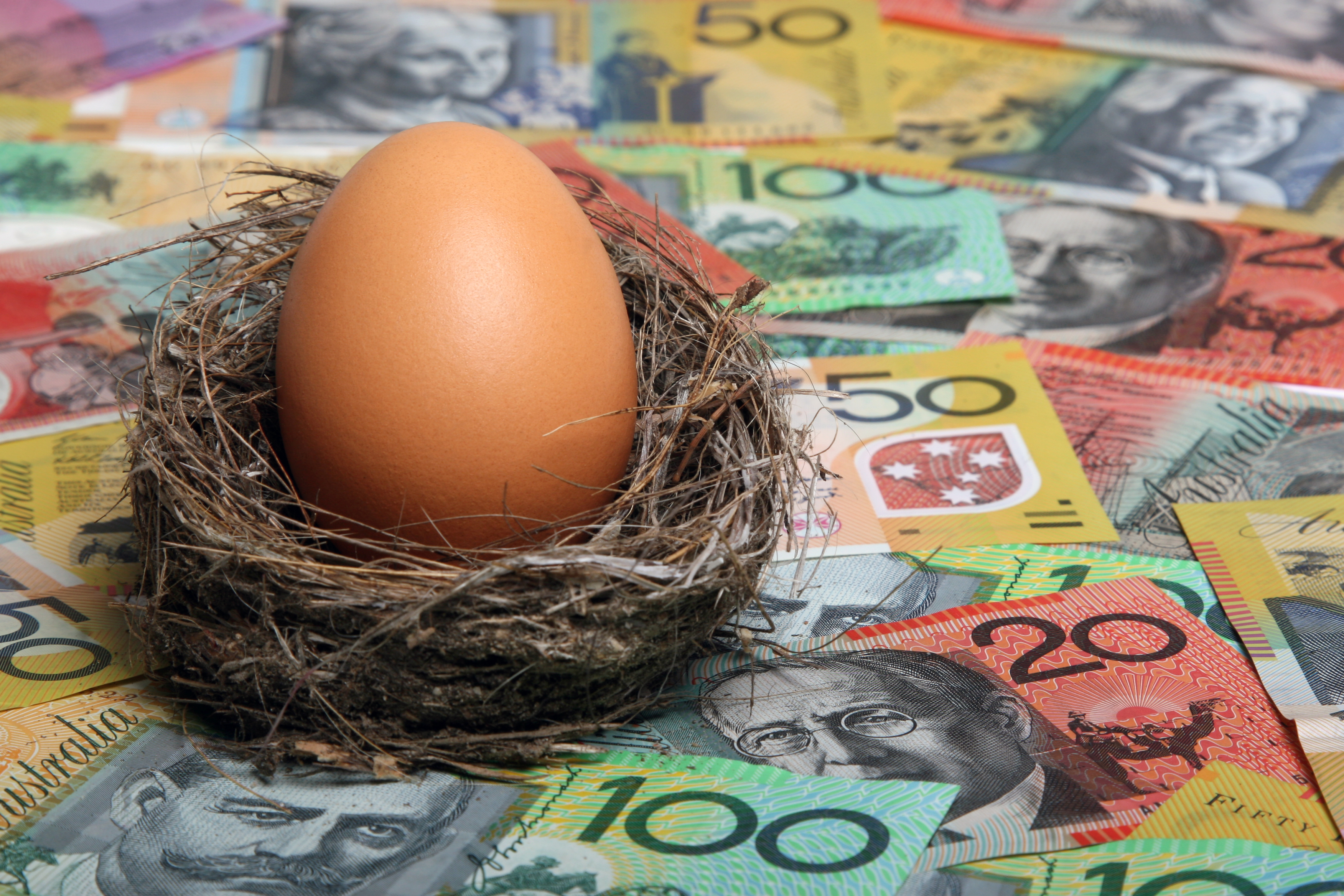 Superannuation nest egg