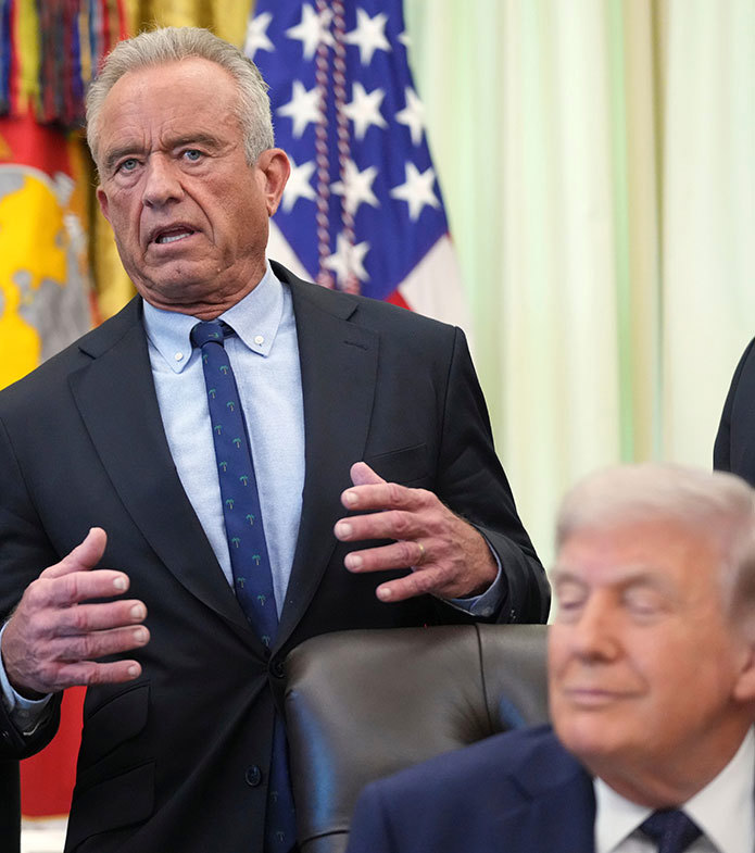 Robert F Kennedy has doubled down on Donald Trump's incorrect maths.