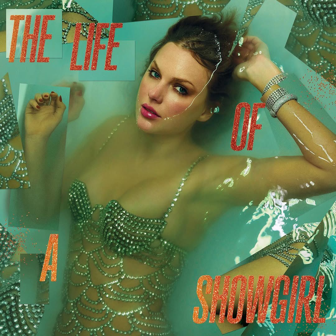Taylor Swift's cover for The Life of a Showgirl album