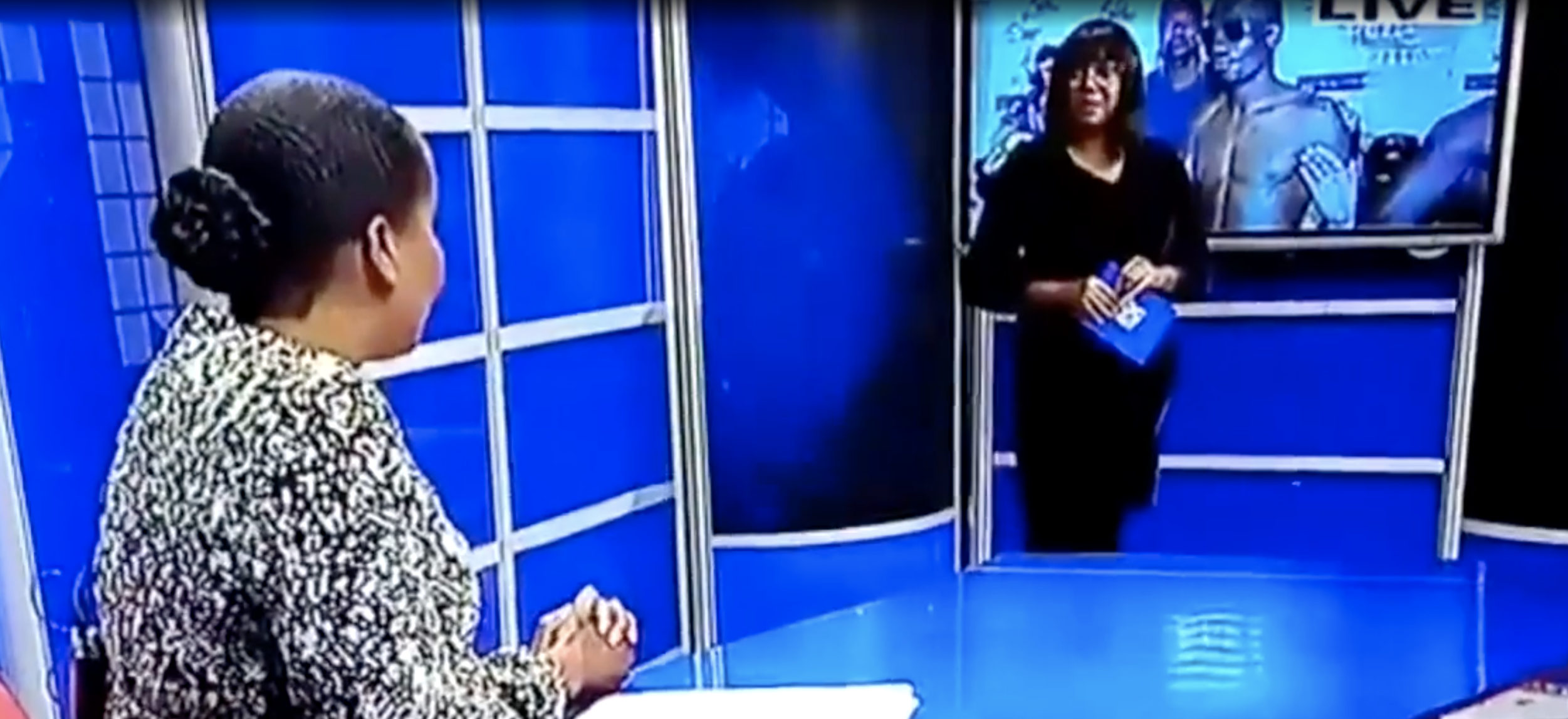 Jessica We Are Live Excruciating On Air Gaffe On Namibia S Public Broadcaster Goes Viral