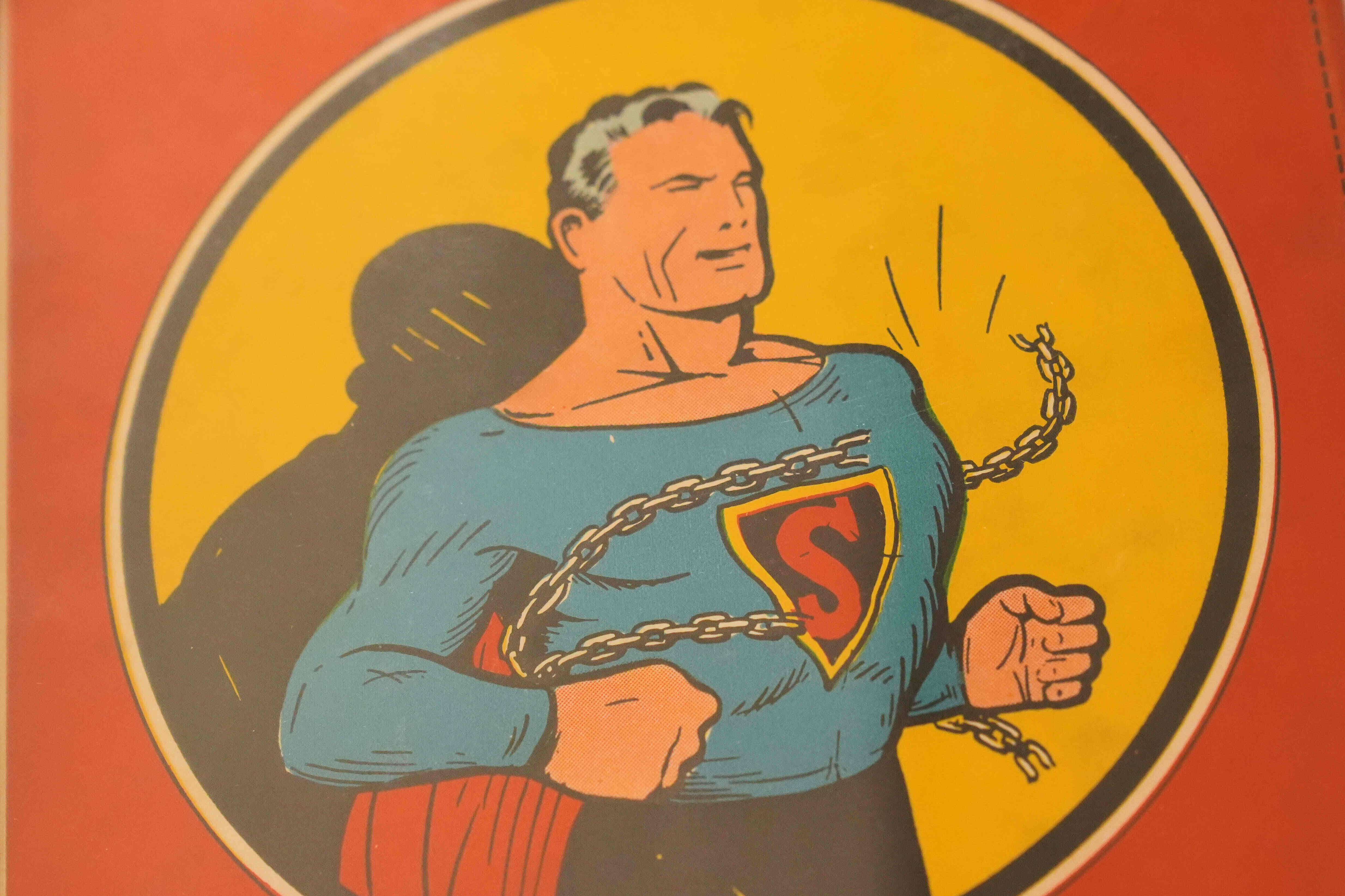 The "Superman No. 1" comic, released in 1939 by Detective Comics Inc., is one of a small number of copies known to be in existence and is in excellent condition. 