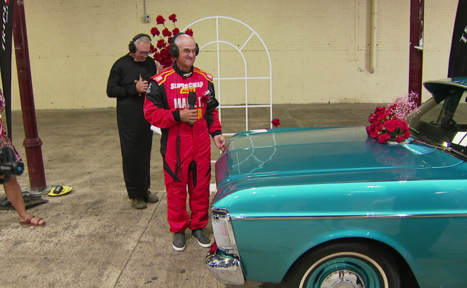 Queensland man 'marries' his Ford Falcon