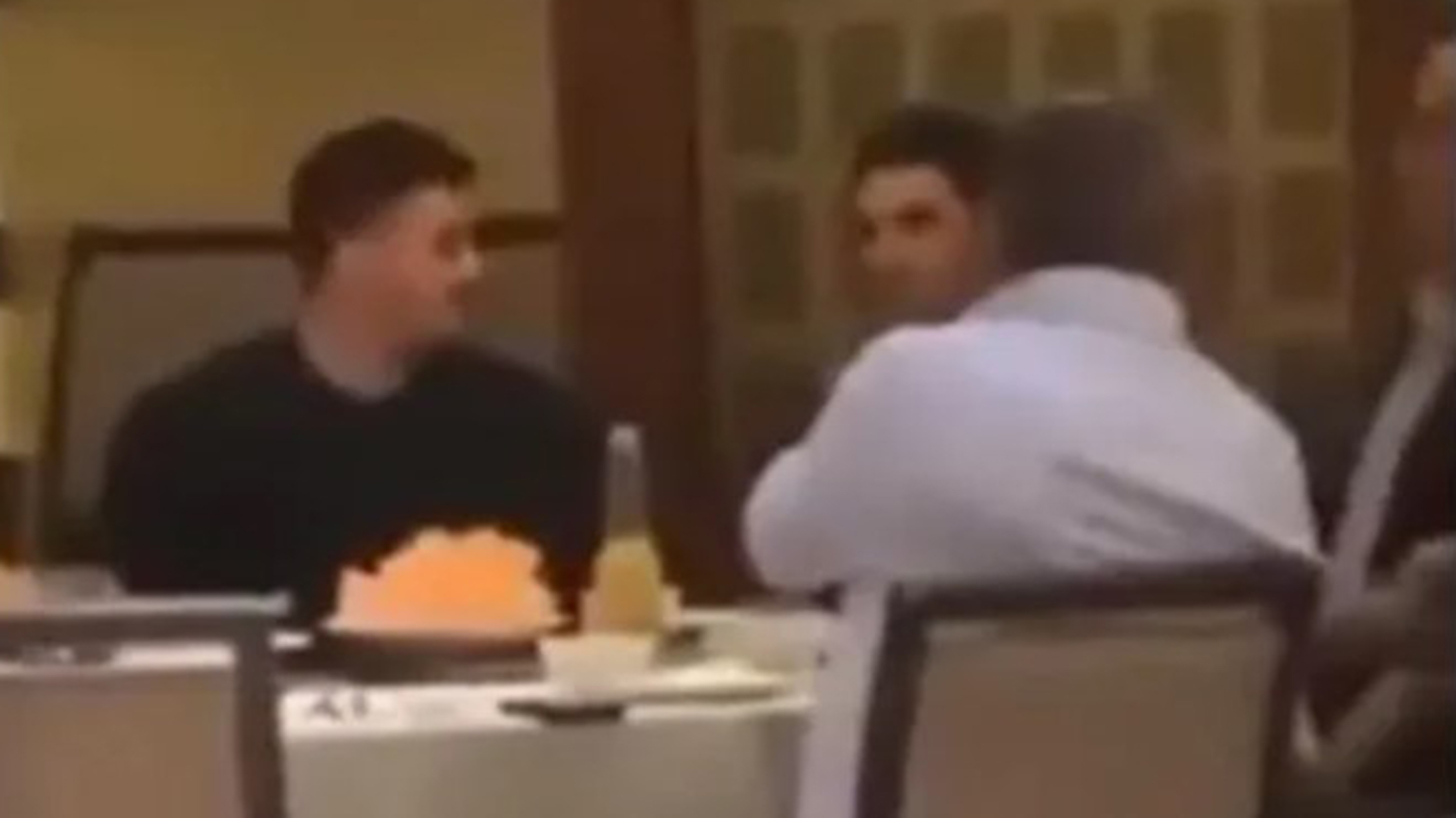 NRL news | Parramatta's Reed Mahoney spotted dining with Bulldogs officials