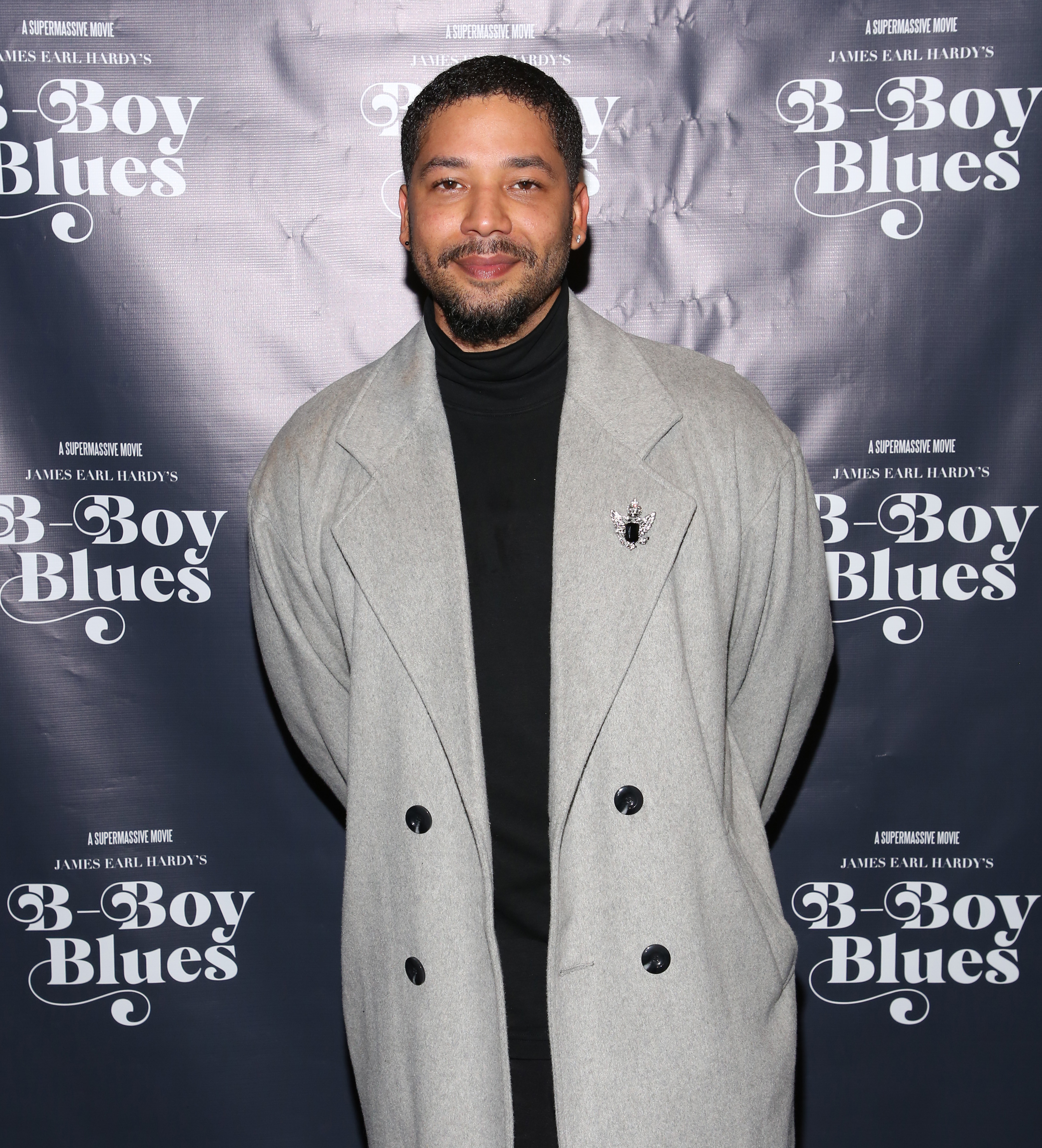 Director Jussie Smollett attends the New York Screening of "B-Boy Blues" at AMC Magic Johnson Harlem on November 19, 2021 in New York City.