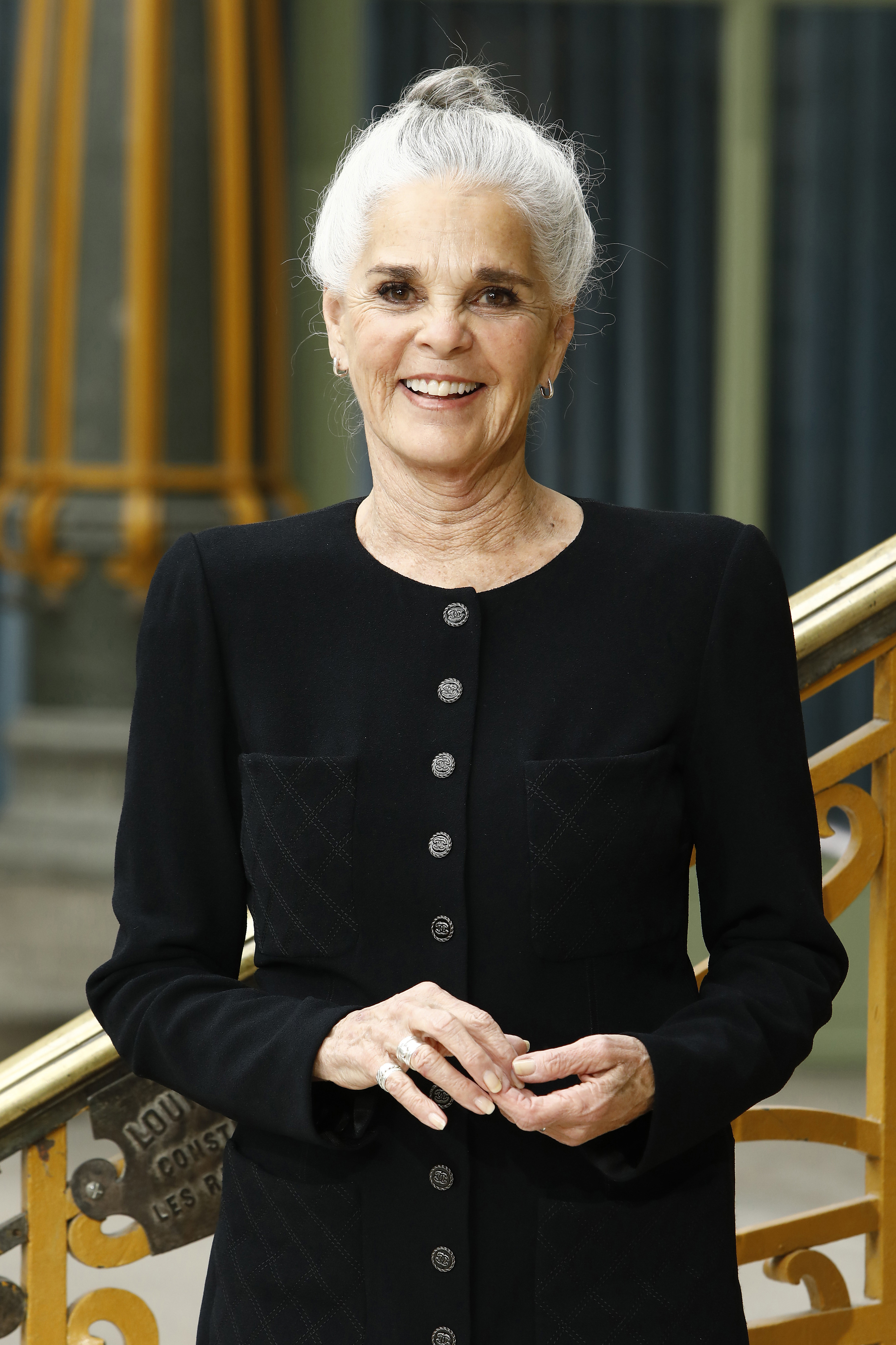 Ali MacGraw at the Chanel Cruise 2020 Collection on May 03, 2019 in Paris, France. 