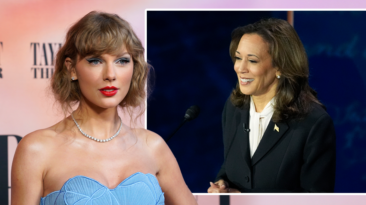 Taylor Swift and Kamala Harris.