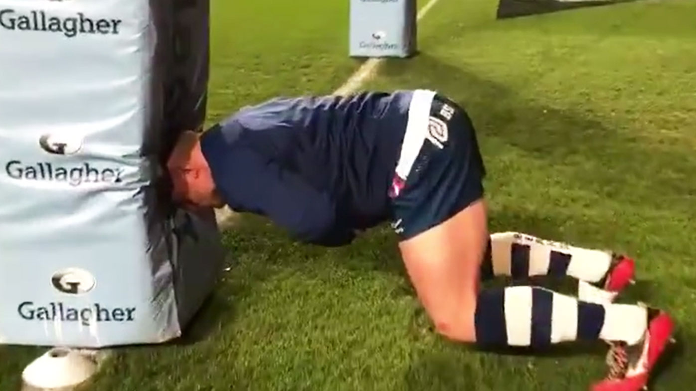 Max Lahiff's hilarious interview. (Twitter)