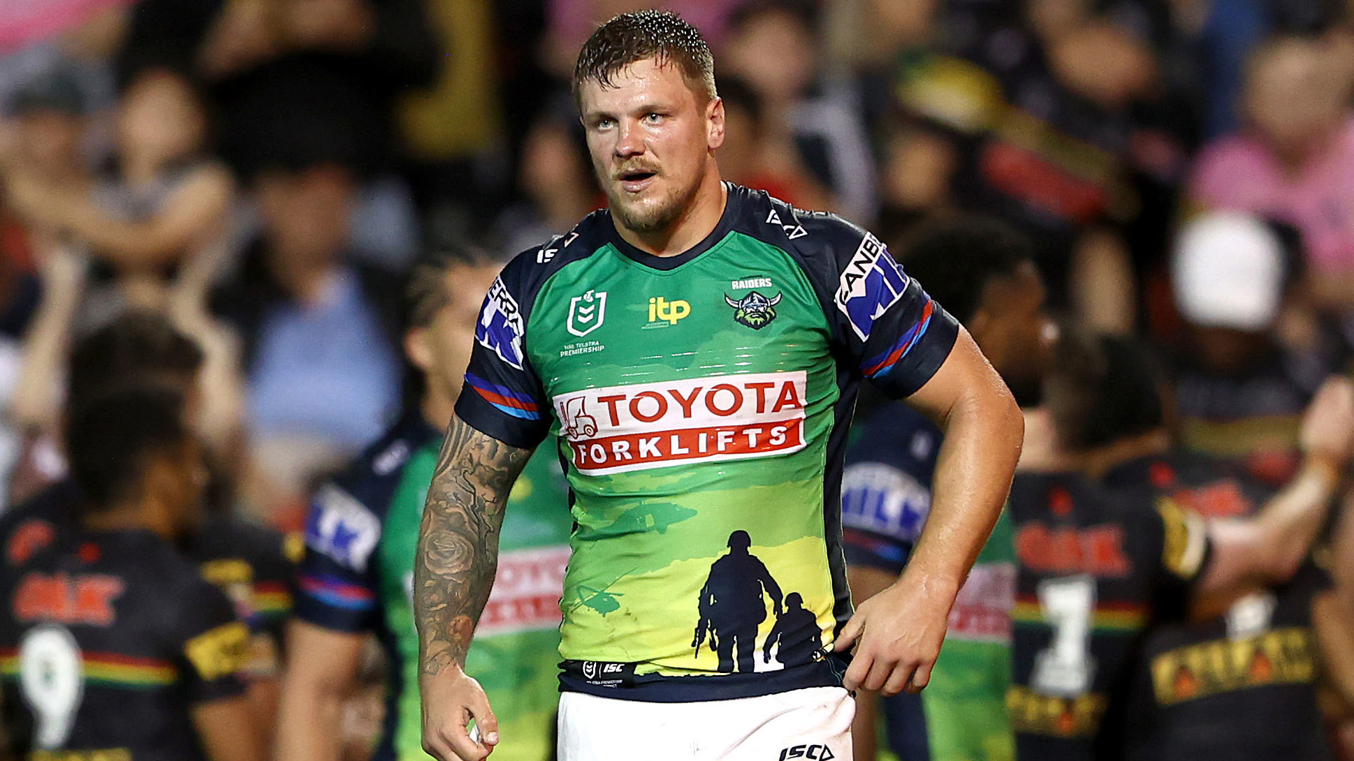 NRL news 2023  Canberra Raiders, Wests Tigers Anzac Round jersey  controversy, Mark Levy column