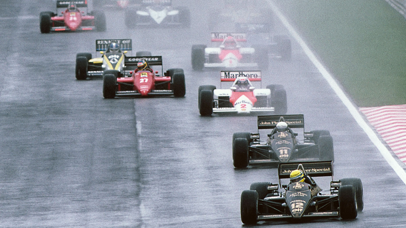 Ayrton Senna's first Grand Prix winning Lotus back on track