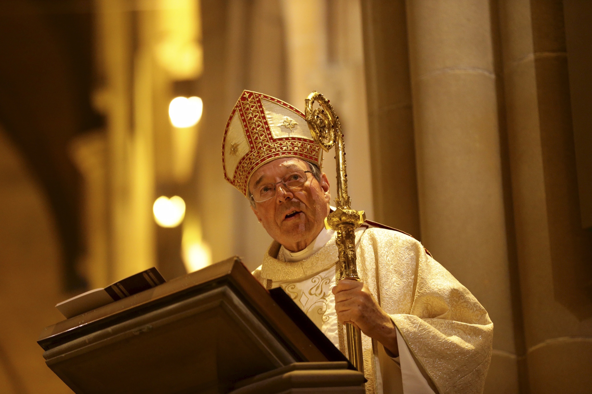 Cardinal George Pell's memorial service is underway at the Vatican.