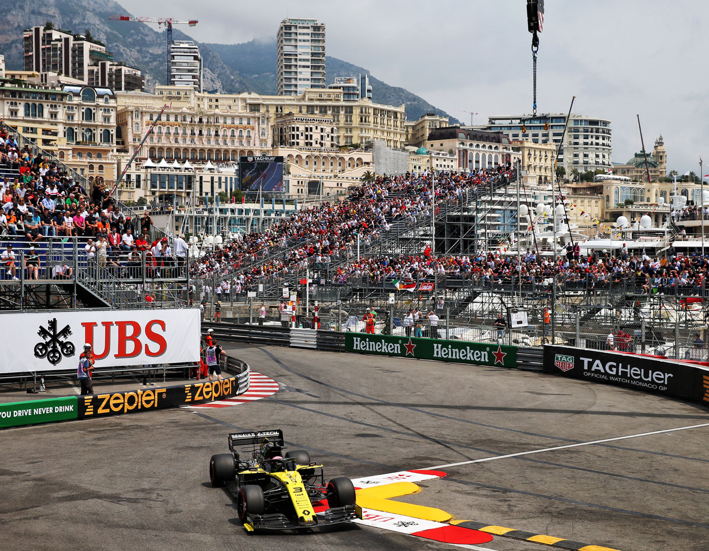 F1 Monaco Grand Prix qualifying results Hamilton pole, Ricciardo best