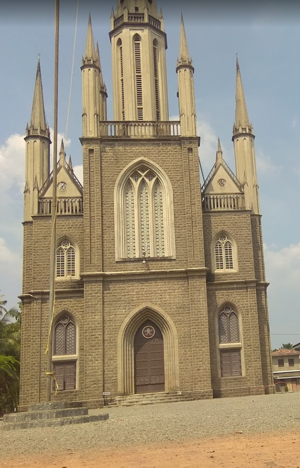 A church in Kottayam, Kerala. As religious authorities are held in high regard, abuse victims are often scared to talk out. 